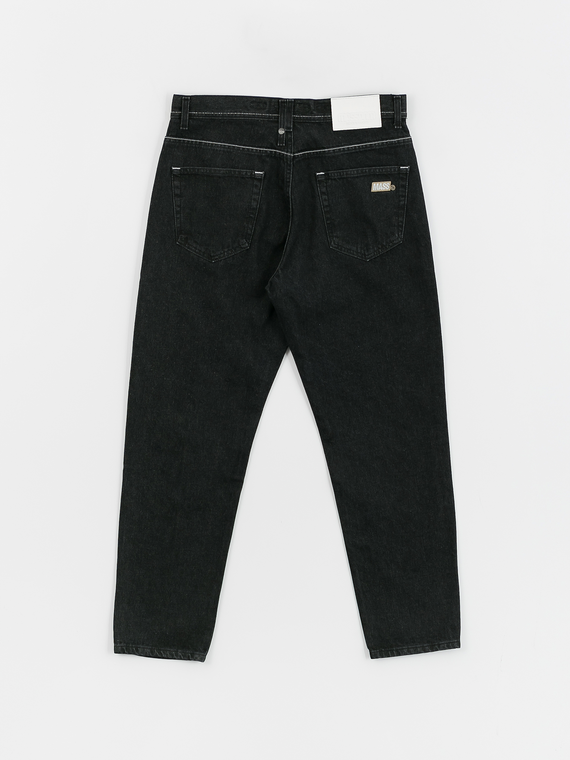 MassDnm Jeans Box Pants (black washed)