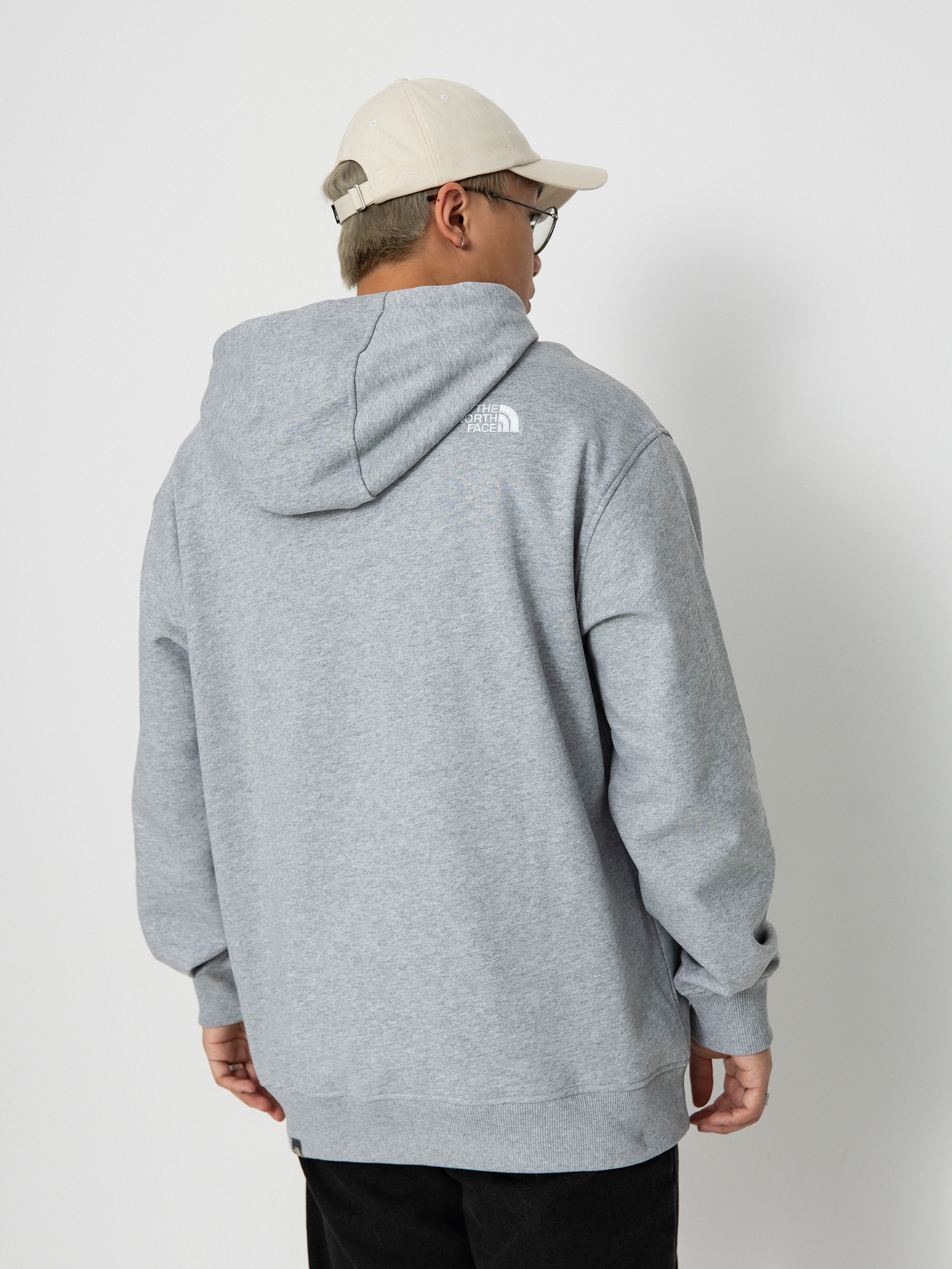 The North Face Essential HD Hoodie (tnf light grey heather)