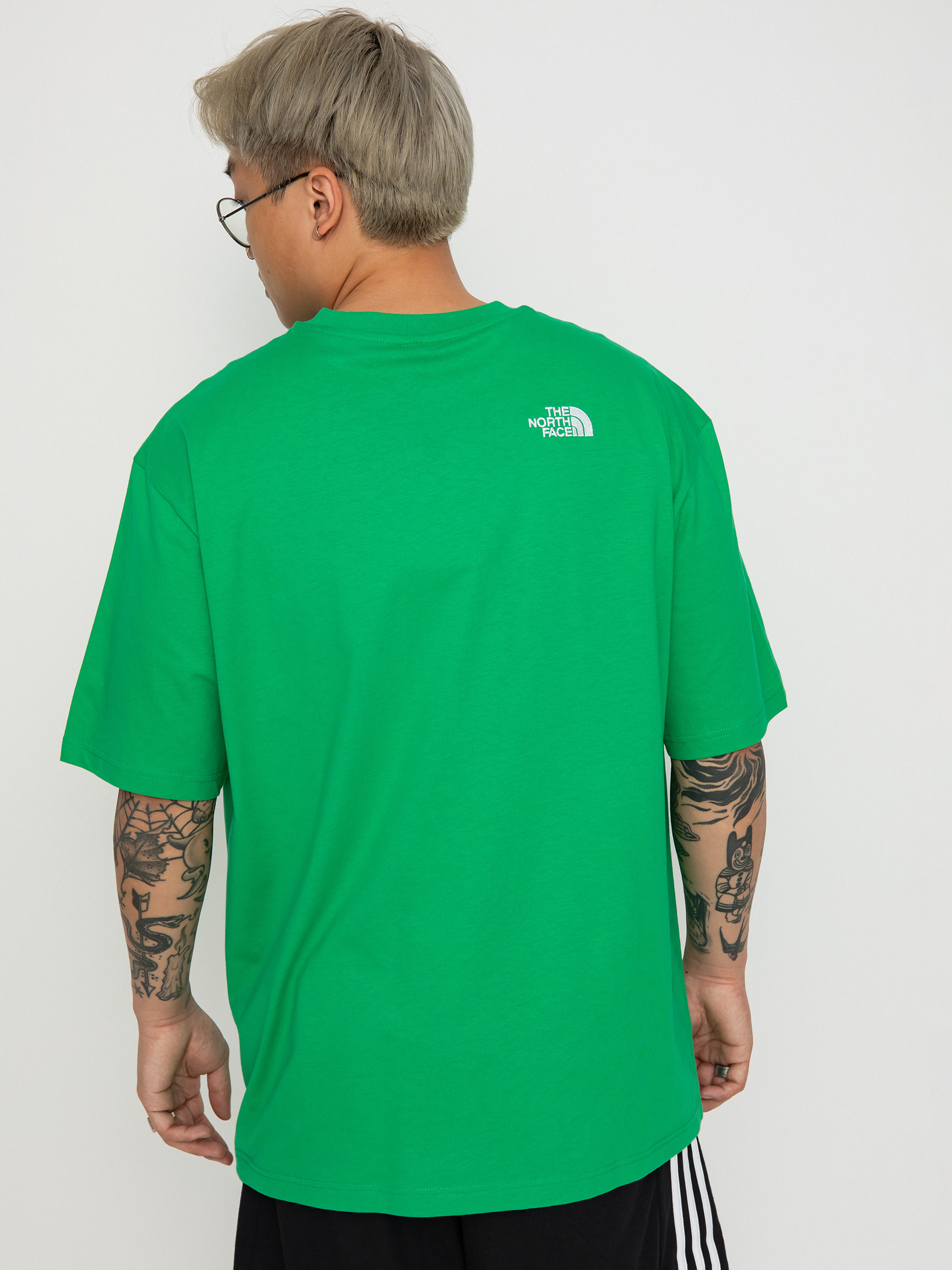 The North Face Essential Oversize T-Shirt - camo (optic emerald)