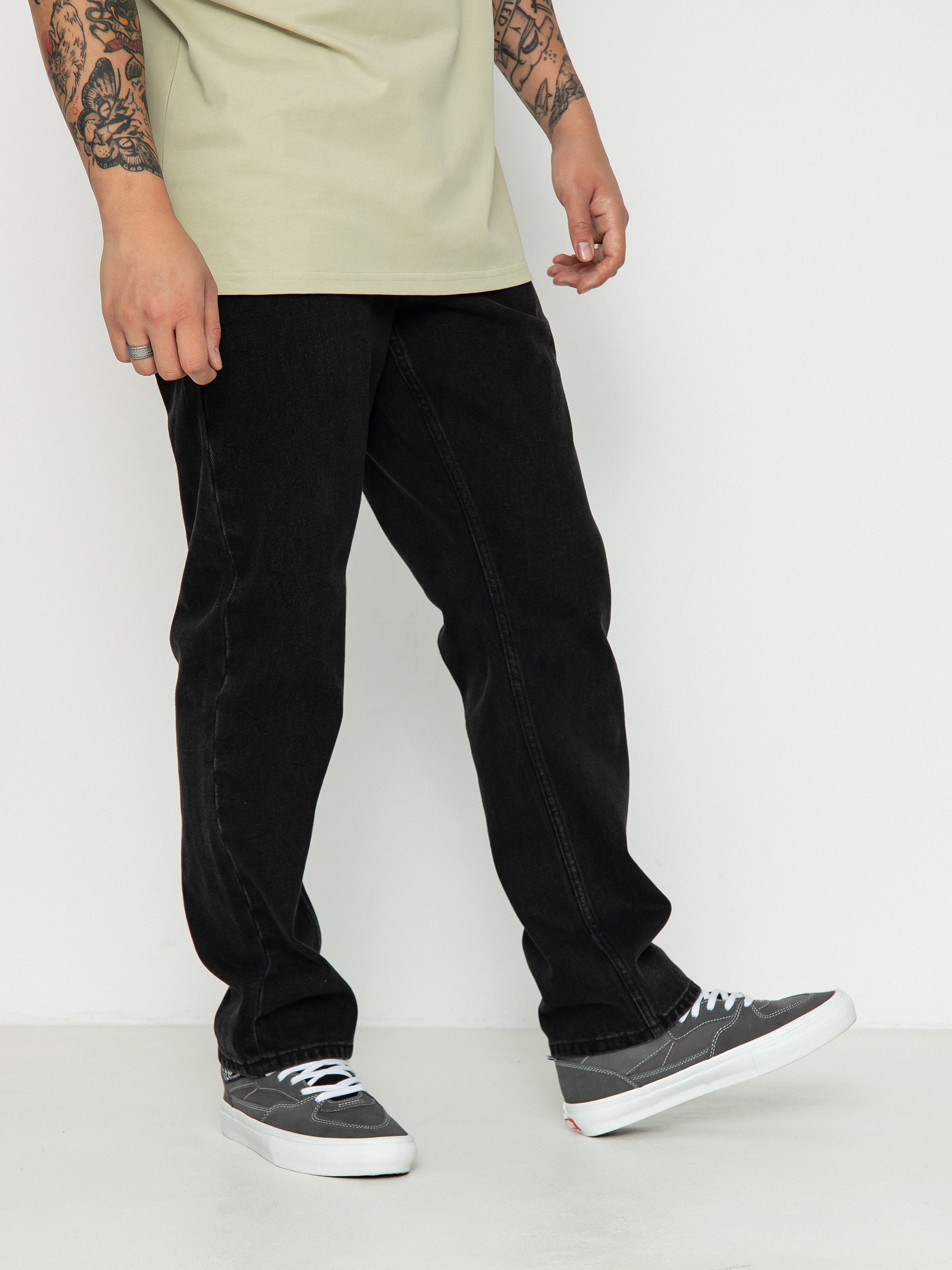 RVCA New Dawn Denim Pants (black rinse)