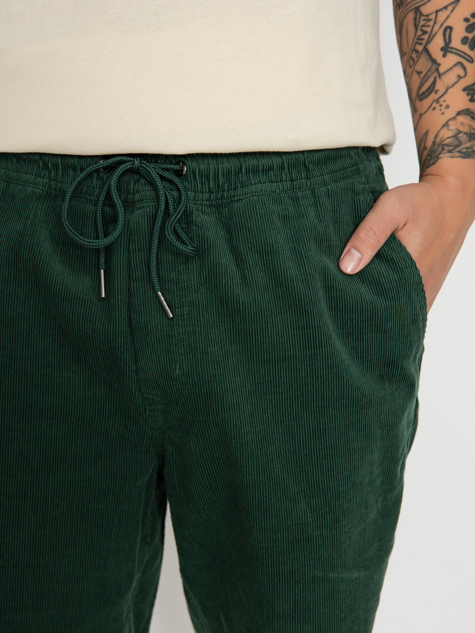 Brixton Madrid II Shorts (trekking green cord)