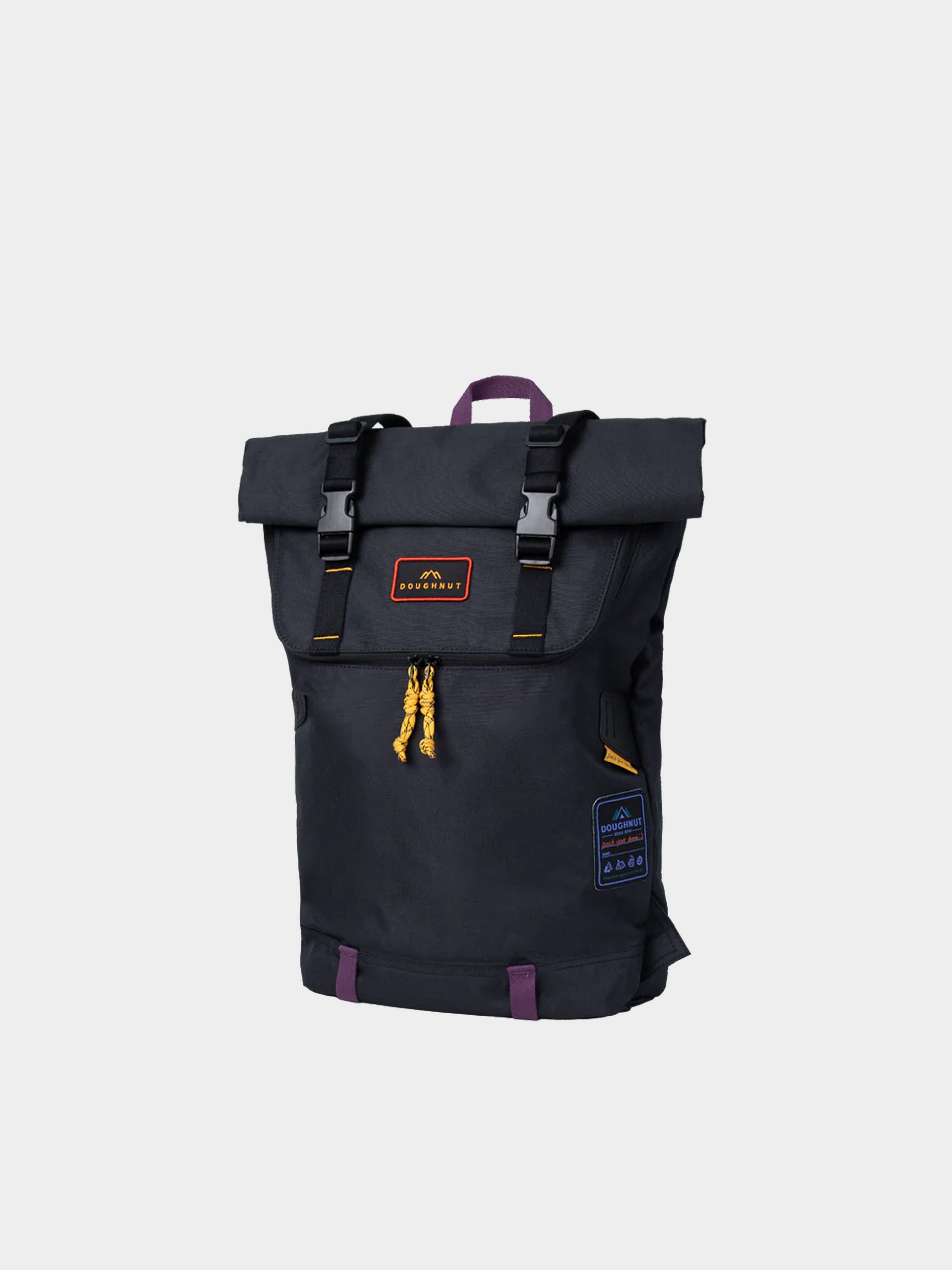 Doughnut Rucksack Christopher Happy Camper Series (black)