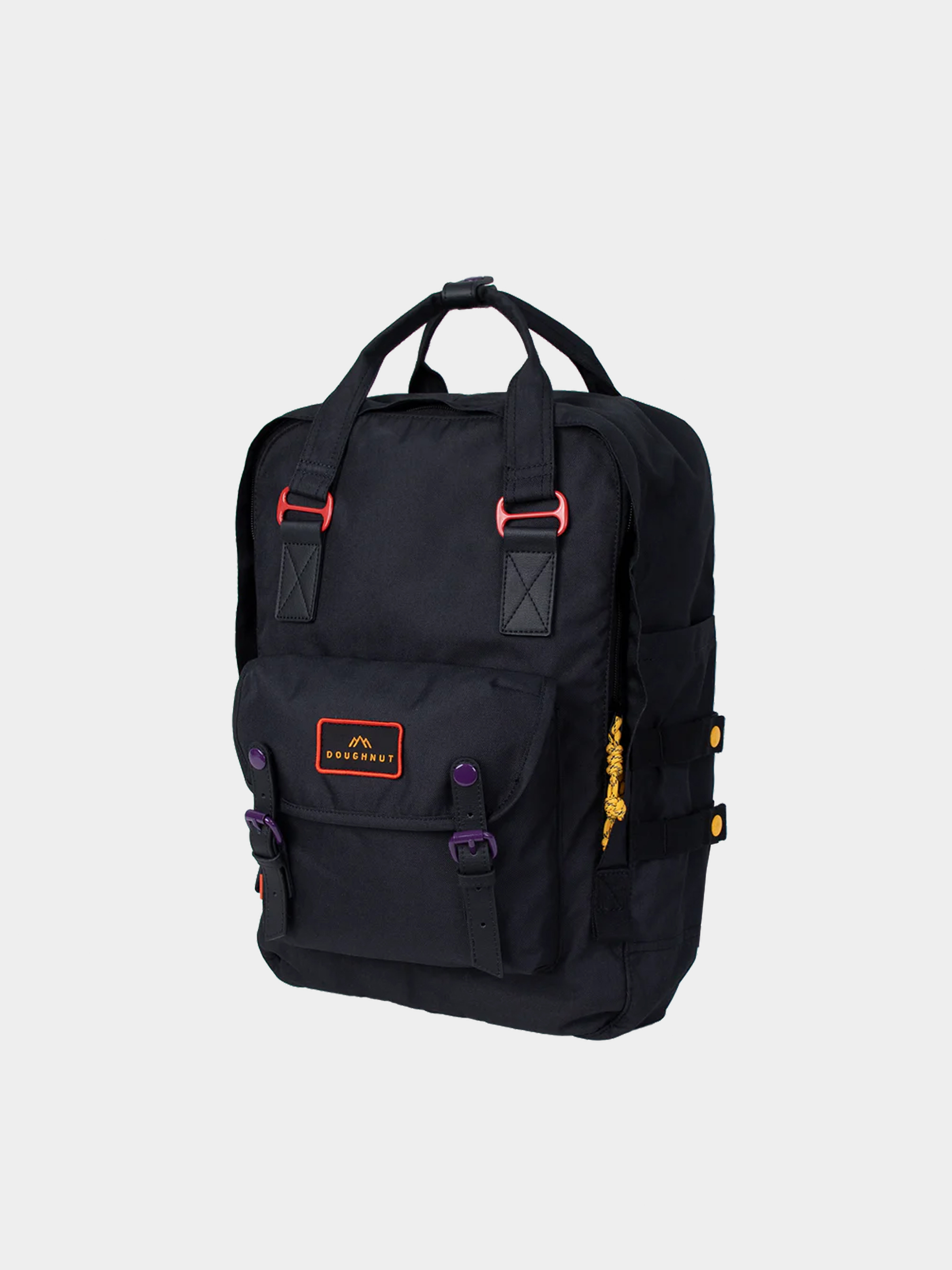 Doughnut Backpack Macaroon Large Happy Camper Series black black