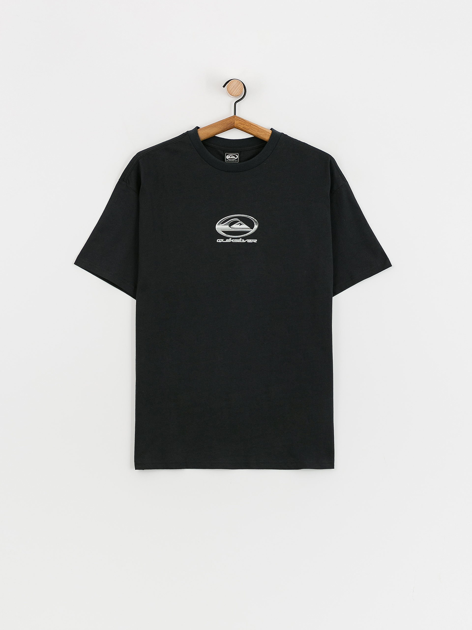 Quiksilver Chrome Logo T-Shirt (black)