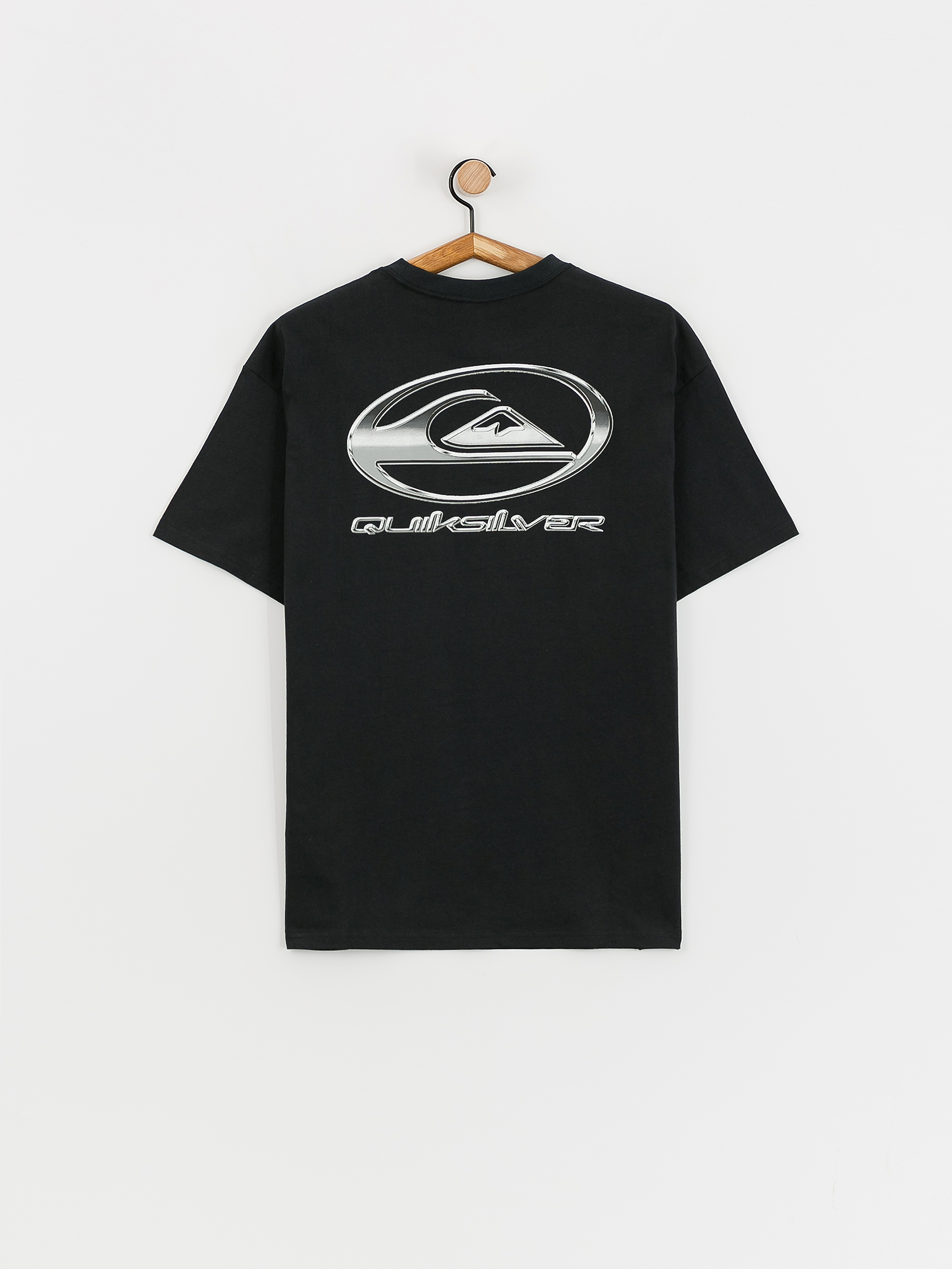 Quiksilver Chrome Logo T-Shirt (black)
