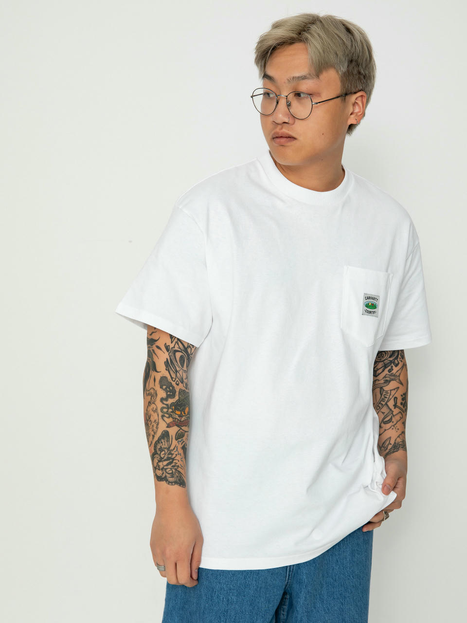 Carhartt WIP Field Pocket T-Shirt (white)