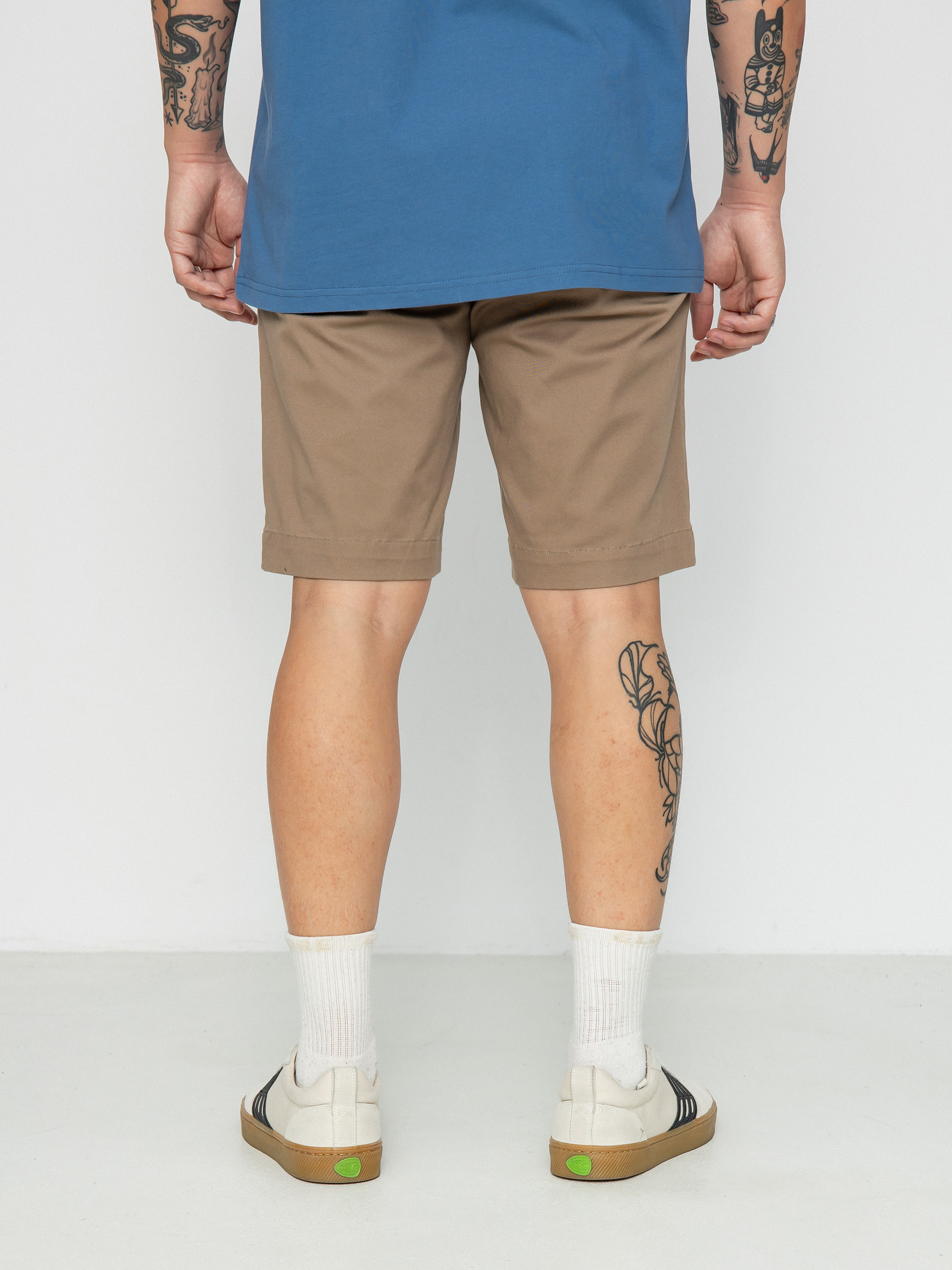 RVCA Weekend Stretch Shorts (dark khaki)