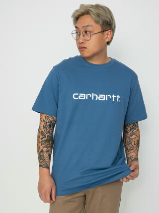 Carhartt WIP Script T-Shirt (sorrent/white)