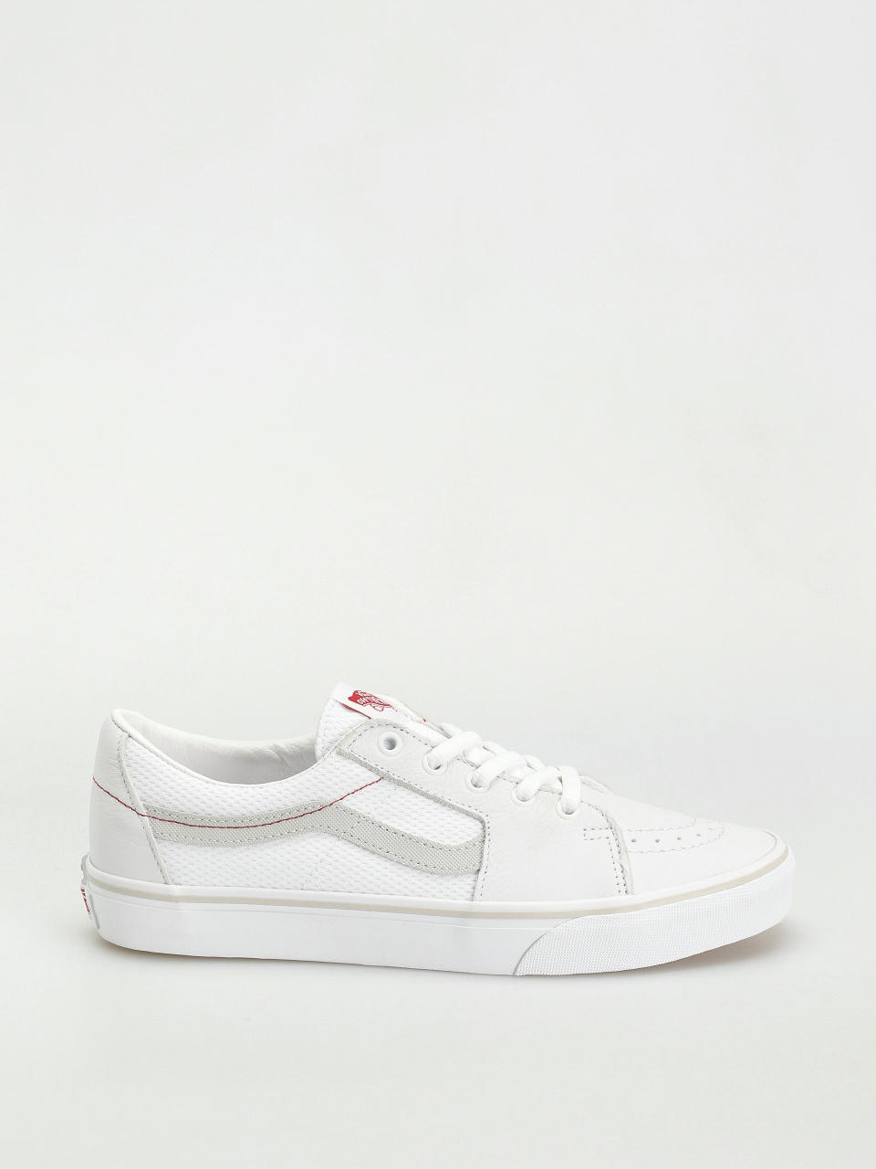 Vans Sk8 Low Schuhe (retro skate white/red)