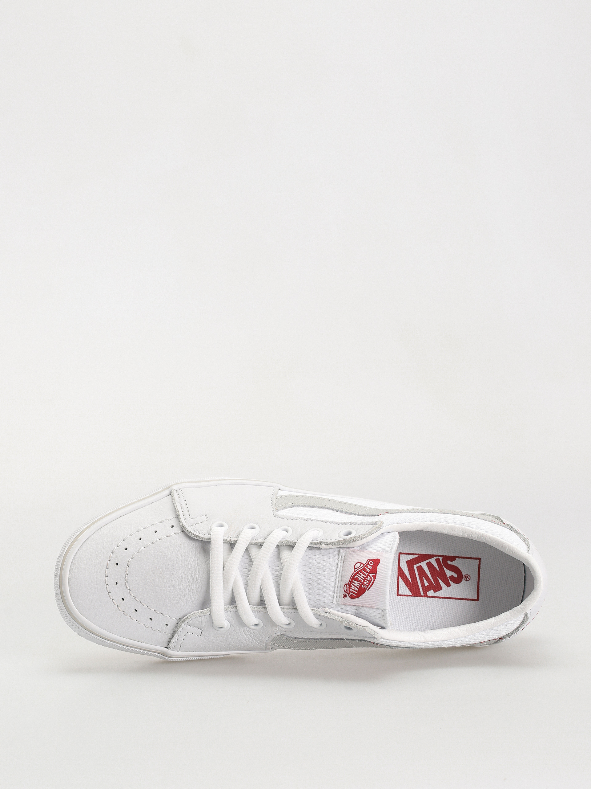 Vans Sk8 Low Schuhe (retro skate white/red)