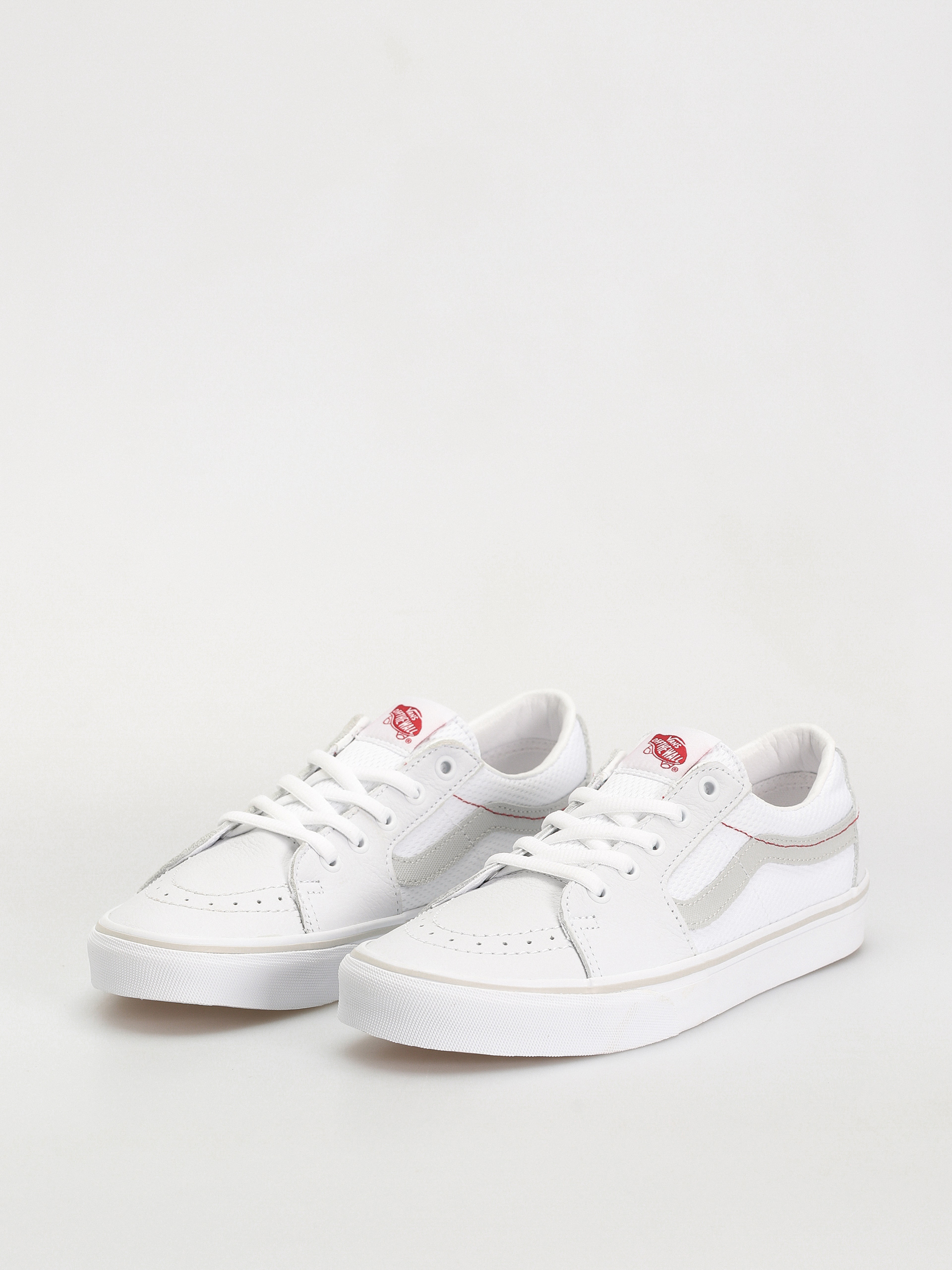Vans Sk8 Low Schuhe (retro skate white/red)