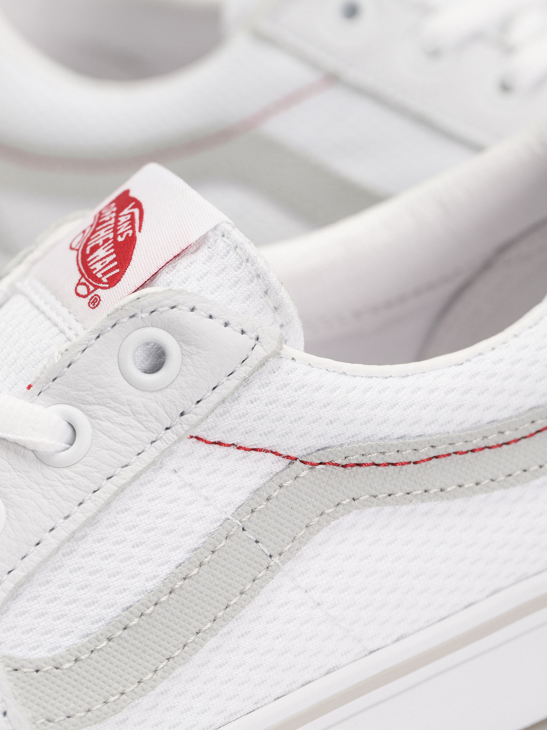 Vans Sk8 Low Shoes (retro skate white/red)