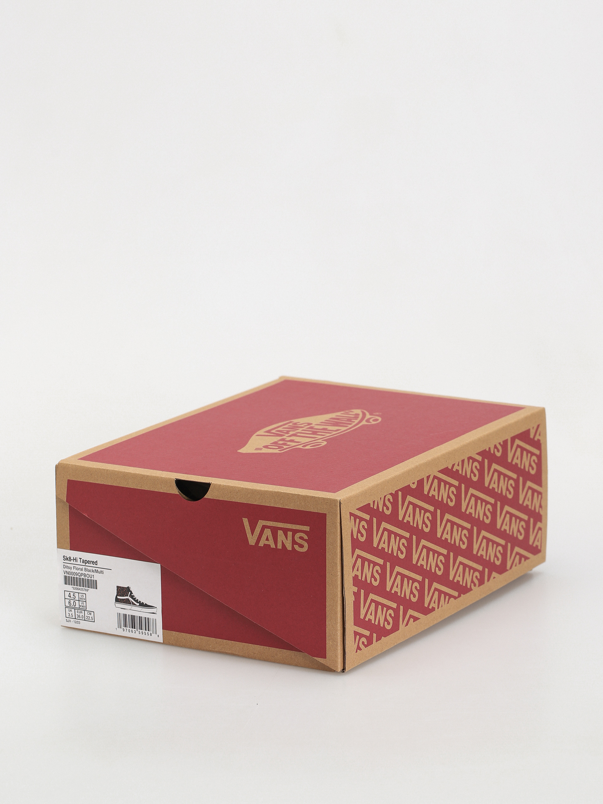 Vans Sk8 Hi Tapered Shoes (ditsy floral black/multi)