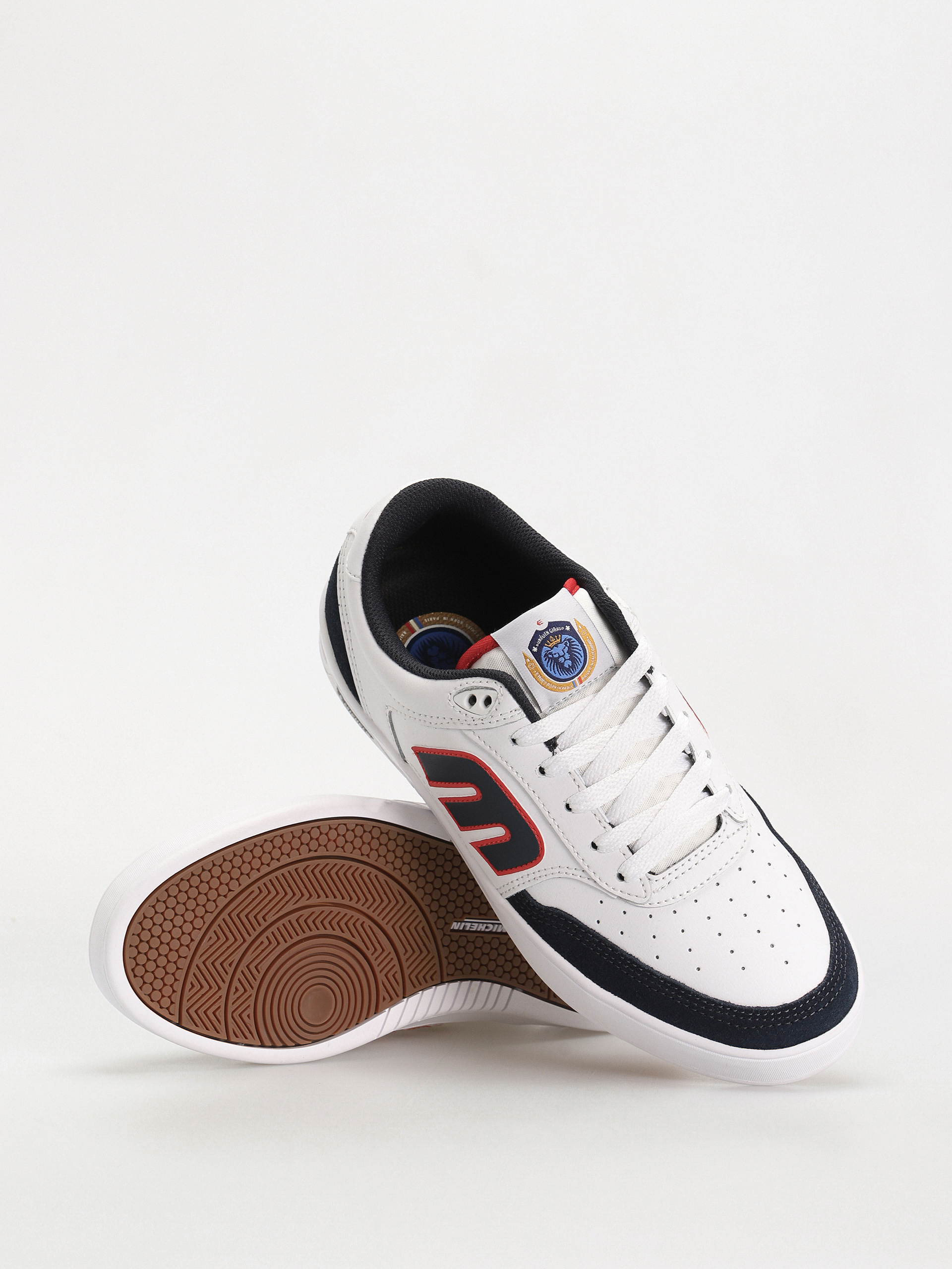 Etnies The Aurelien Michelin Shoes (white/navy/red)