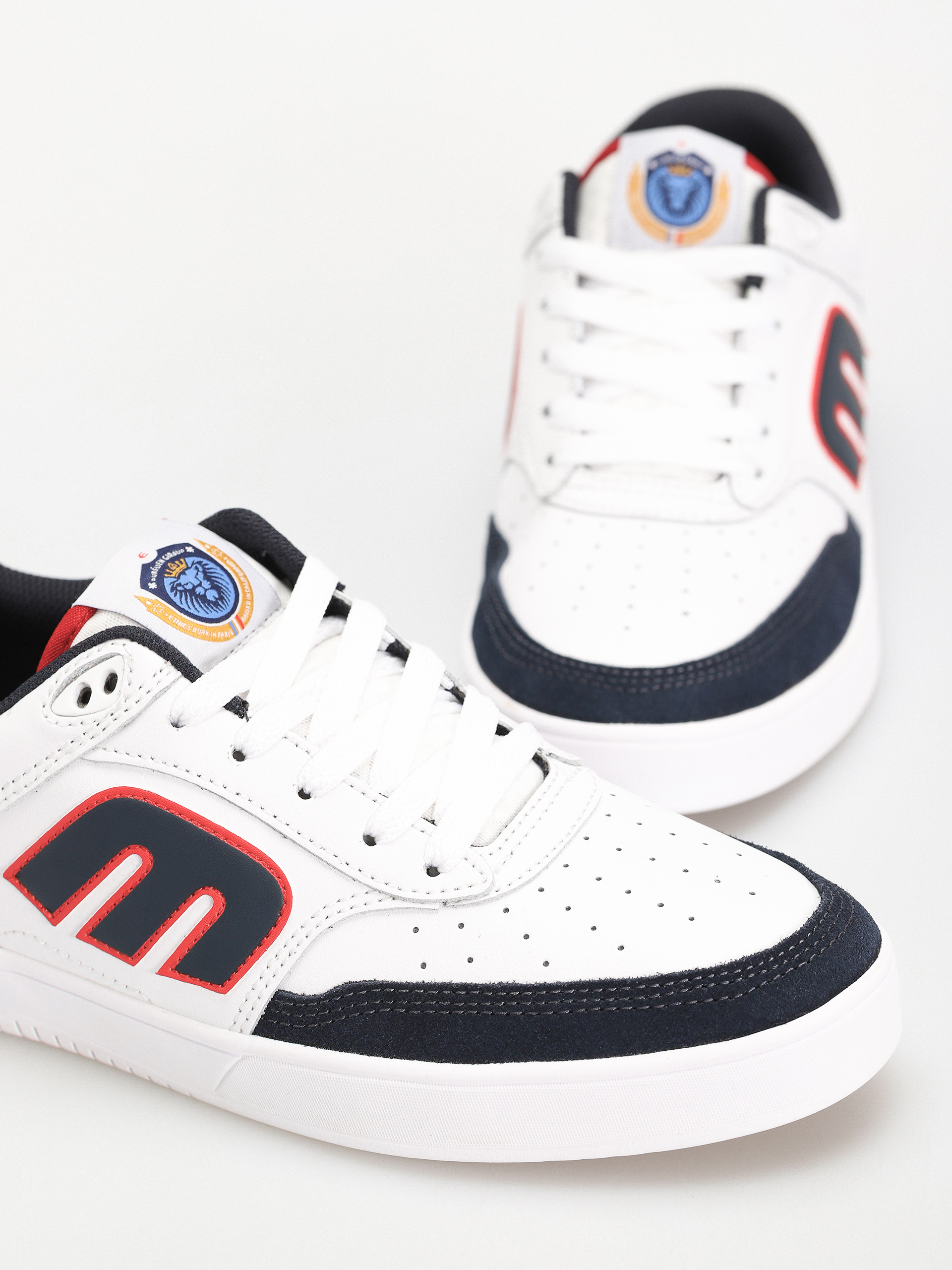 Etnies The Aurelien Michelin Shoes (white/navy/red)