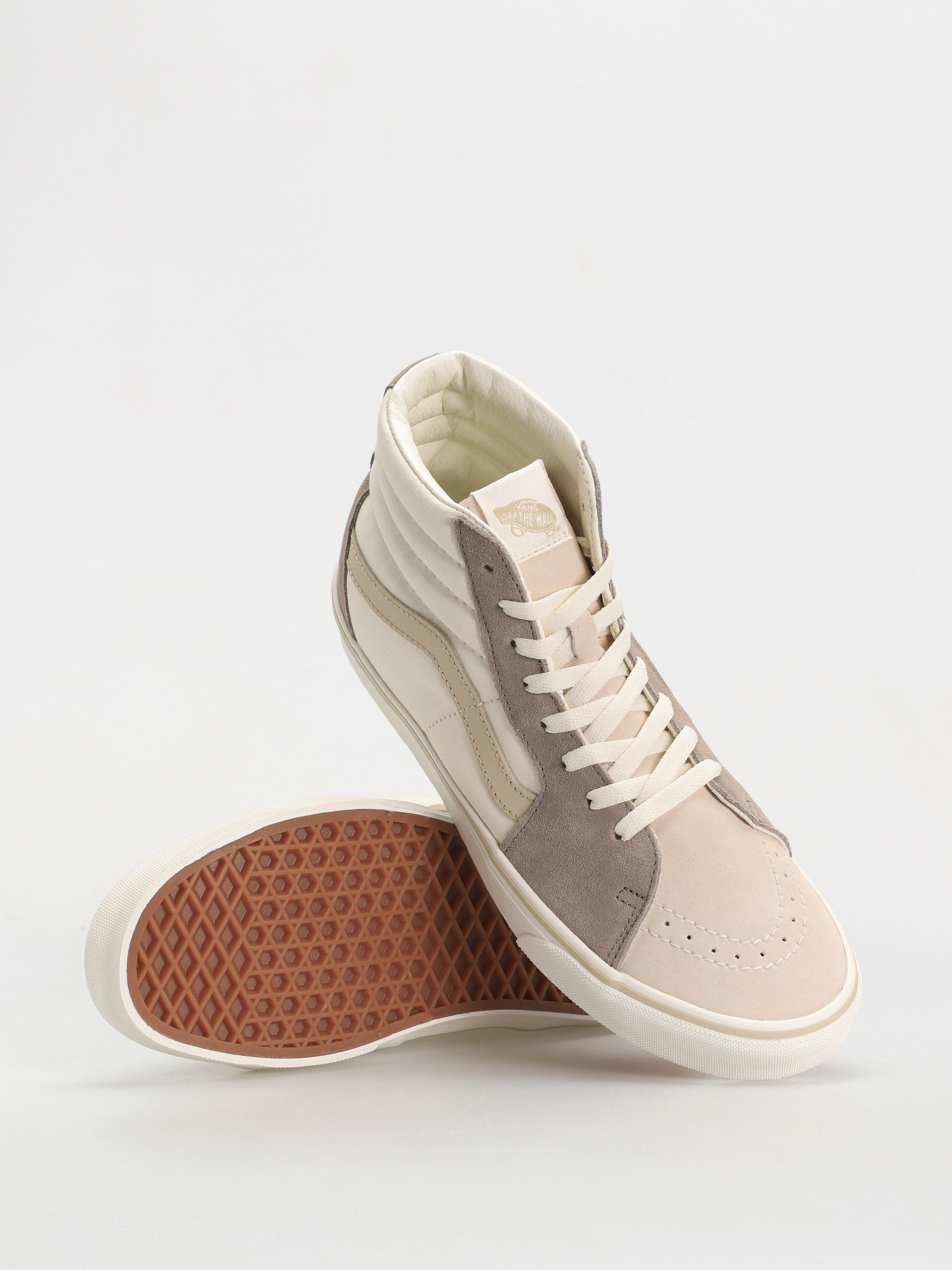 Vans Sk8 Hi Schuhe (multi block gray)