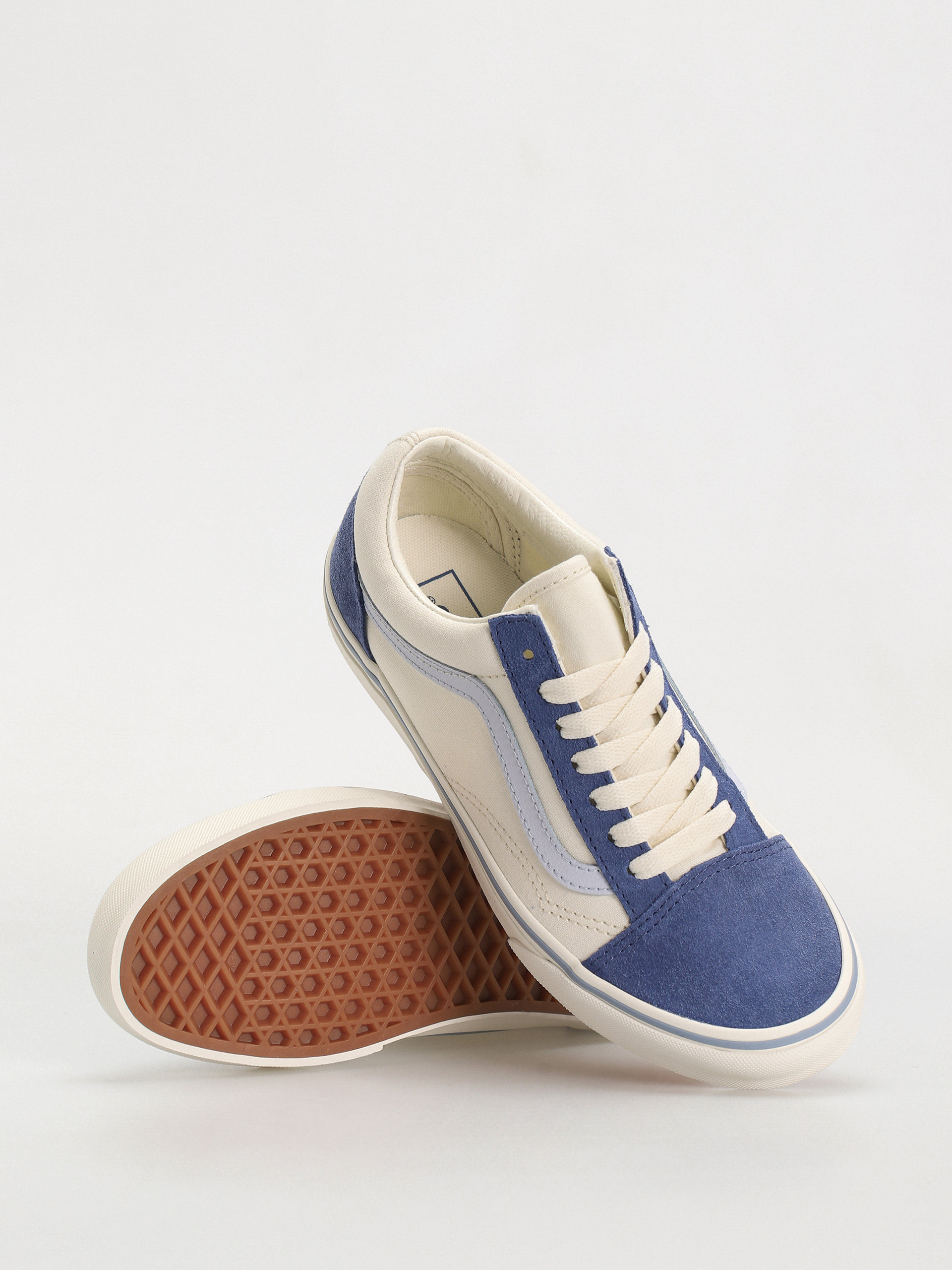 Vans Old Skool Shoes (multi block blue)