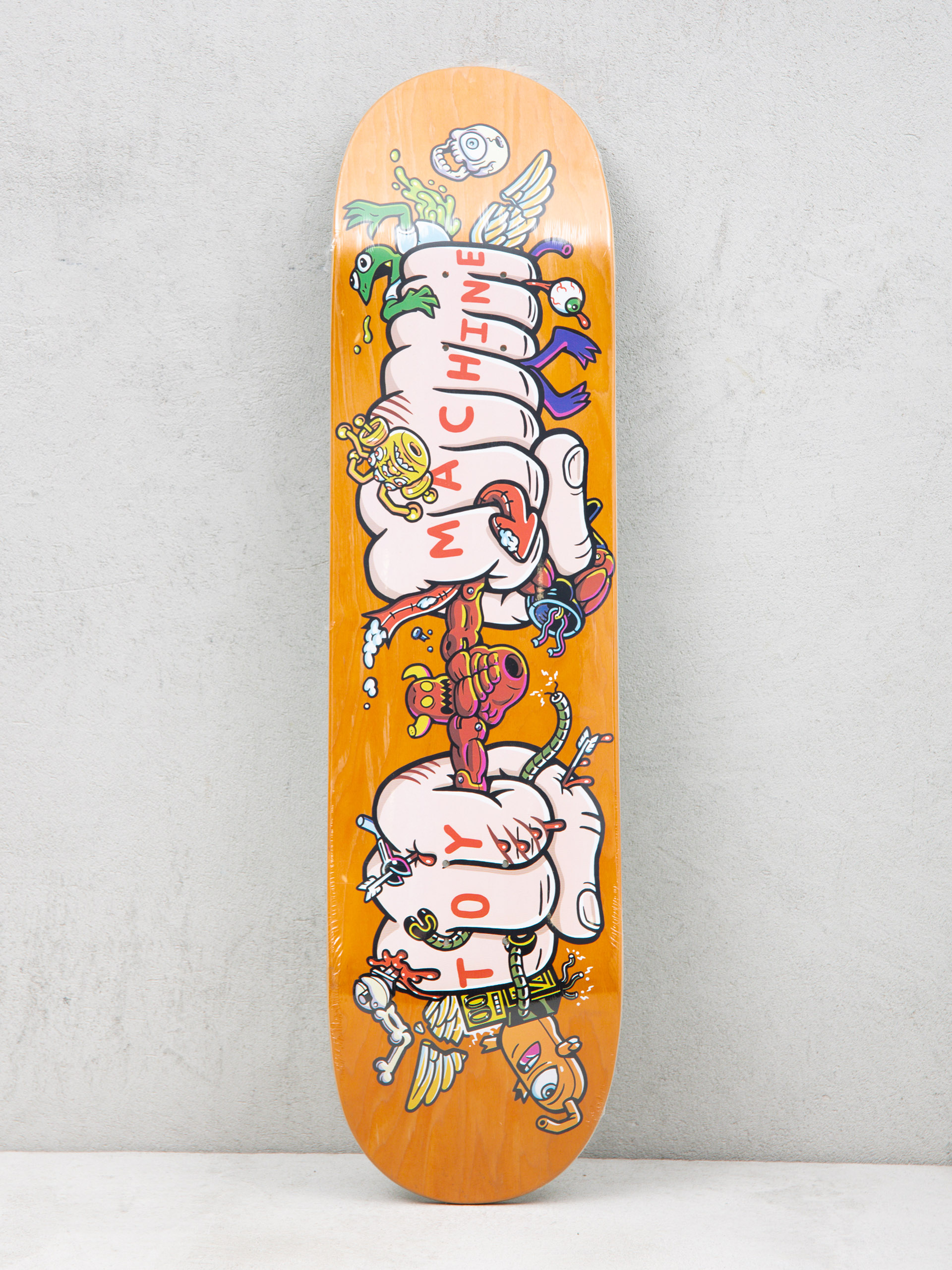 Toy Machine Living Toys Fist Deck (orange)