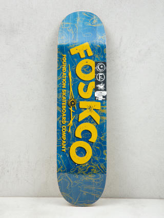 Foundation Fosko Deck (blue/yellow)