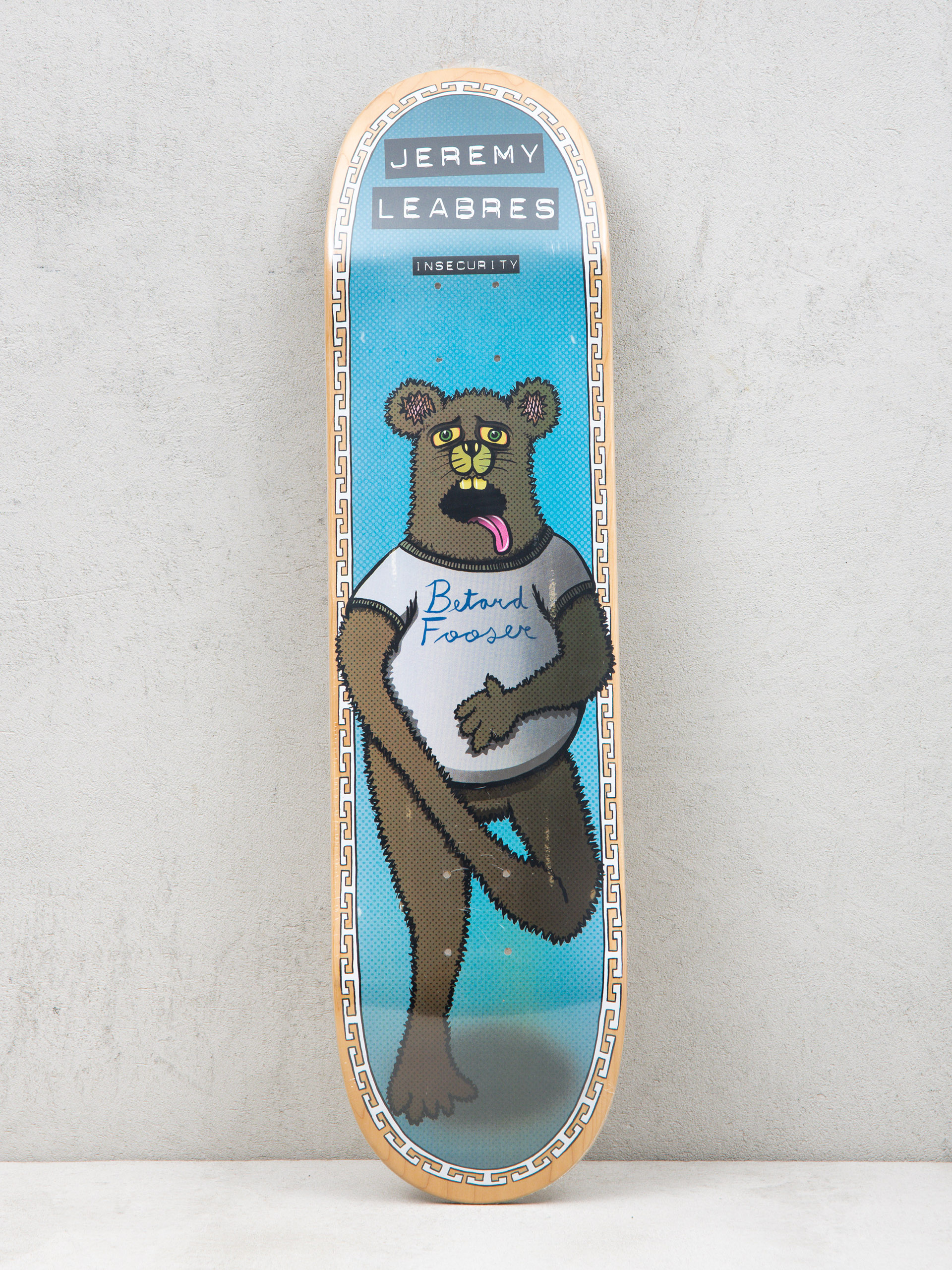 Toy Machine Leabres Insecurity Deck (natural/blue)