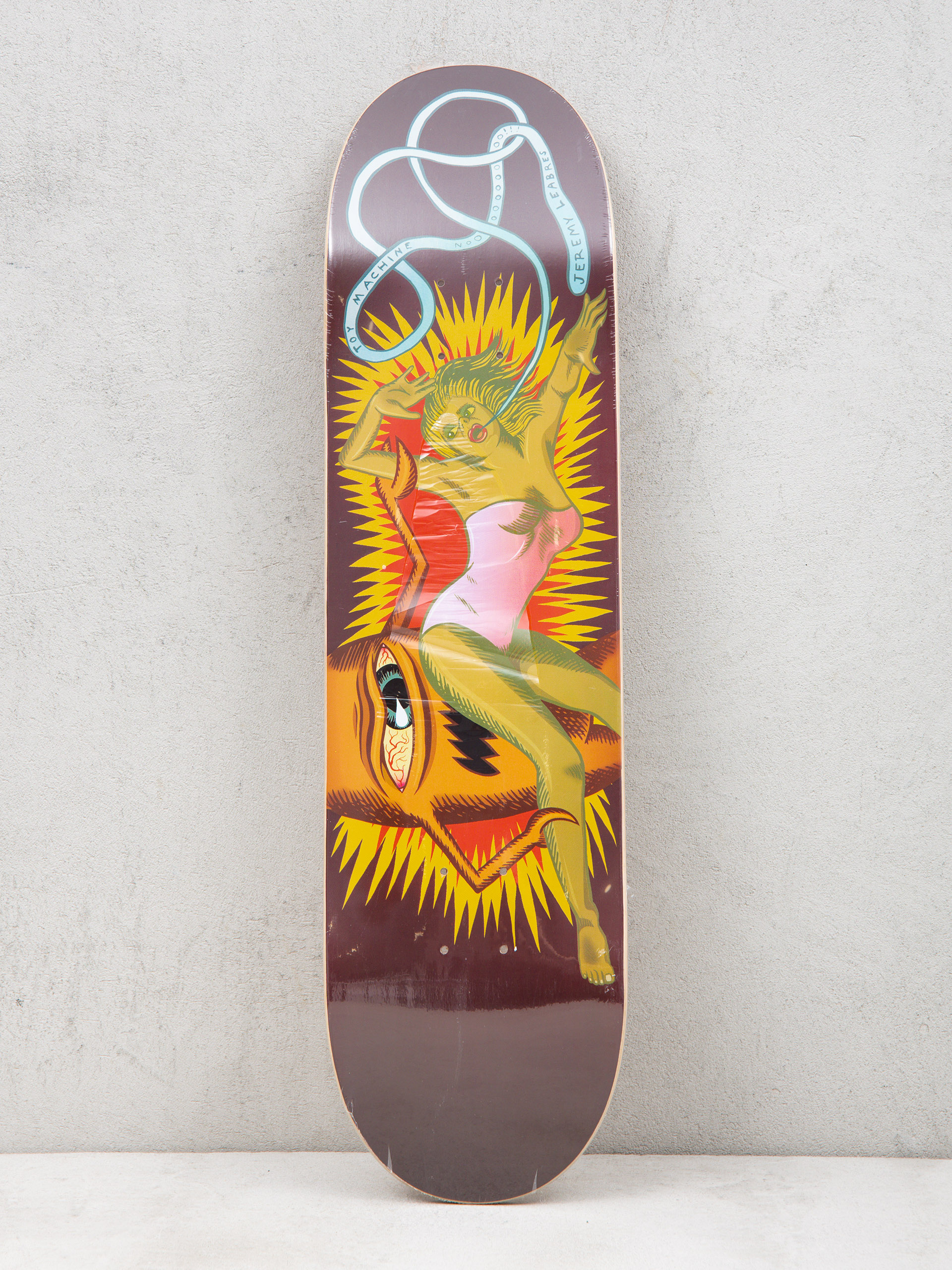 Toy Machine Leabres Sect Manace Deck (dark brown)