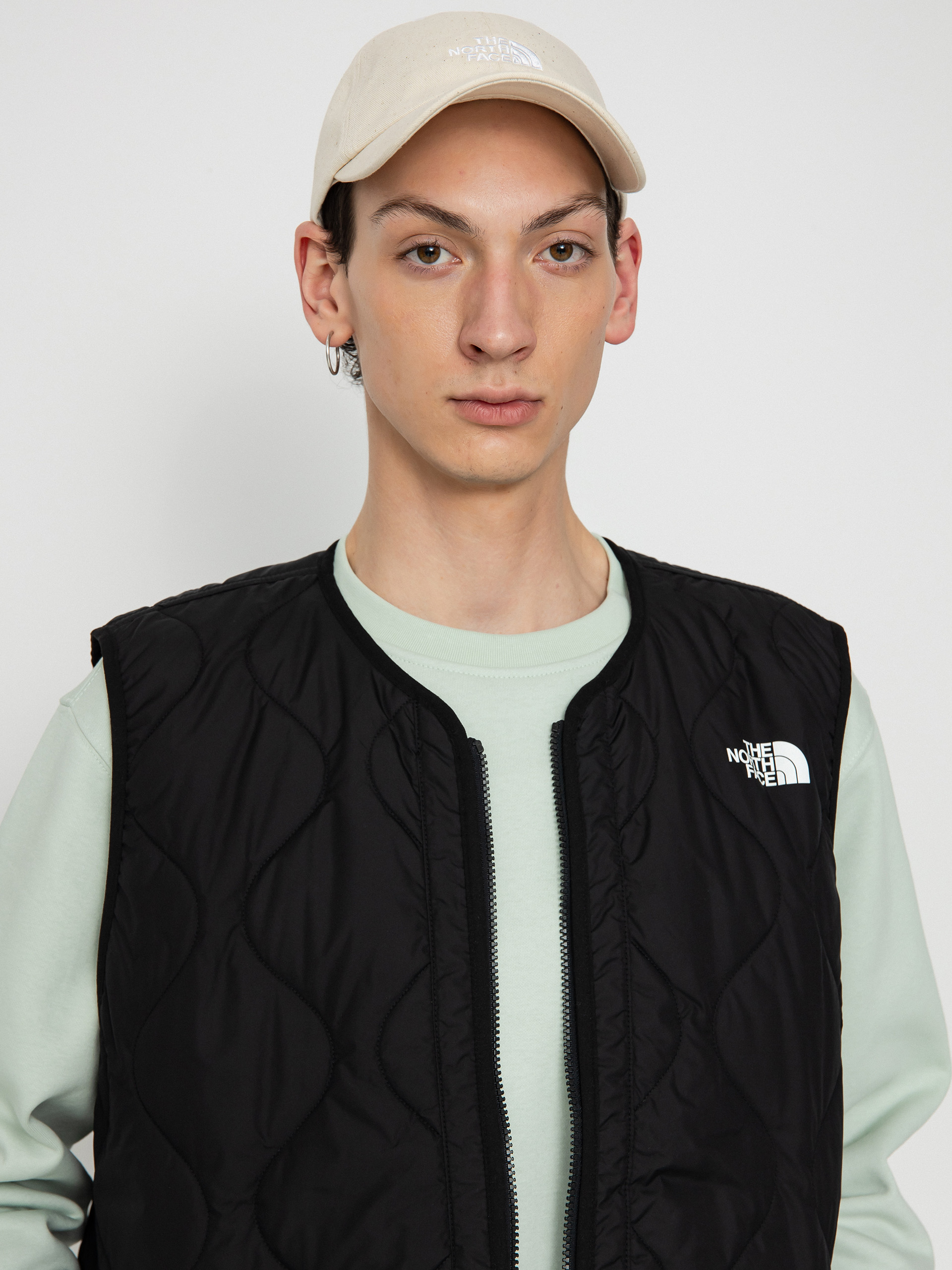 The North Face Ampato Quilted Weste - Schwarz (tnf black)