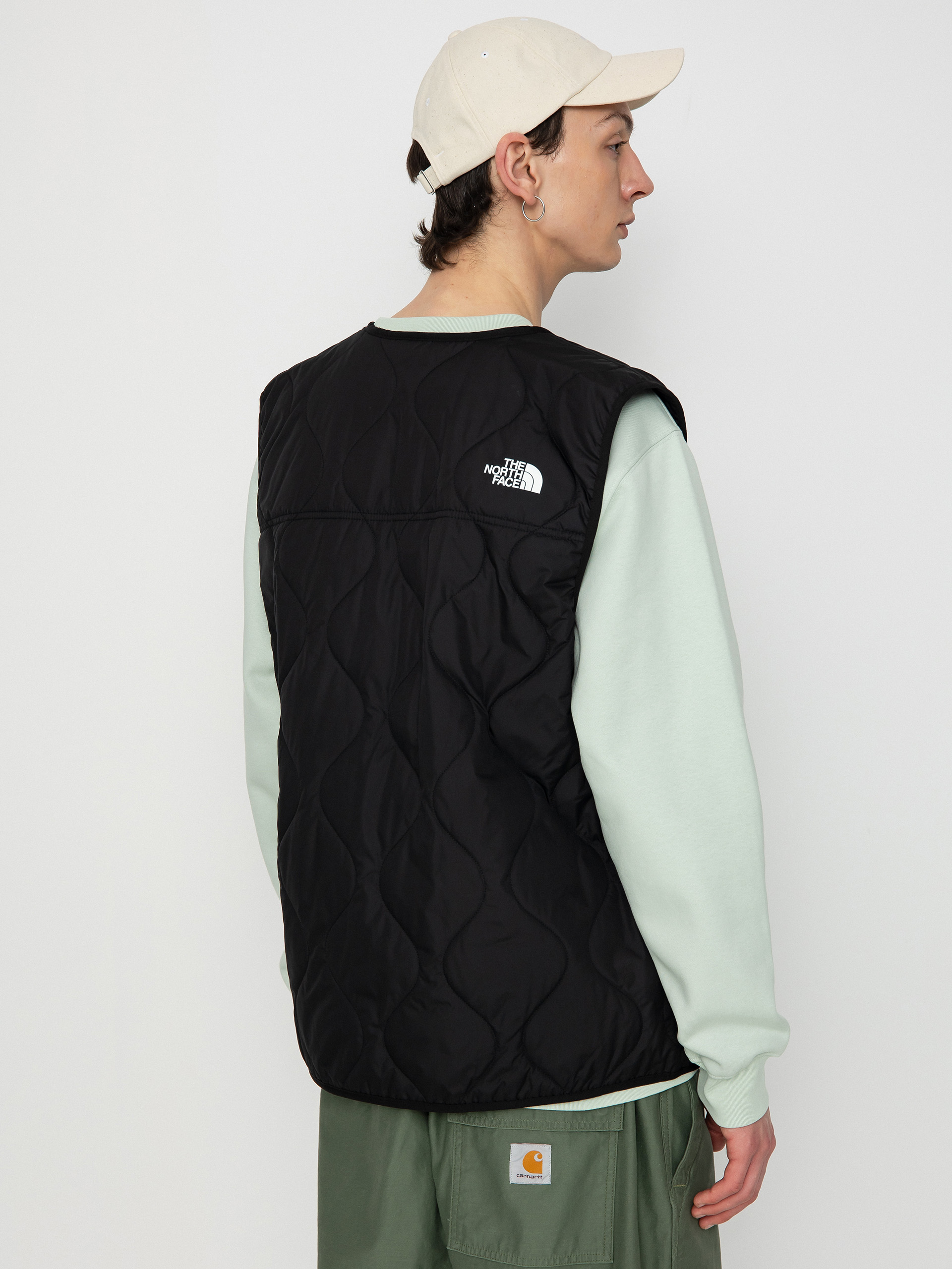 The North Face Ampato Quilted Weste - Schwarz (tnf black)