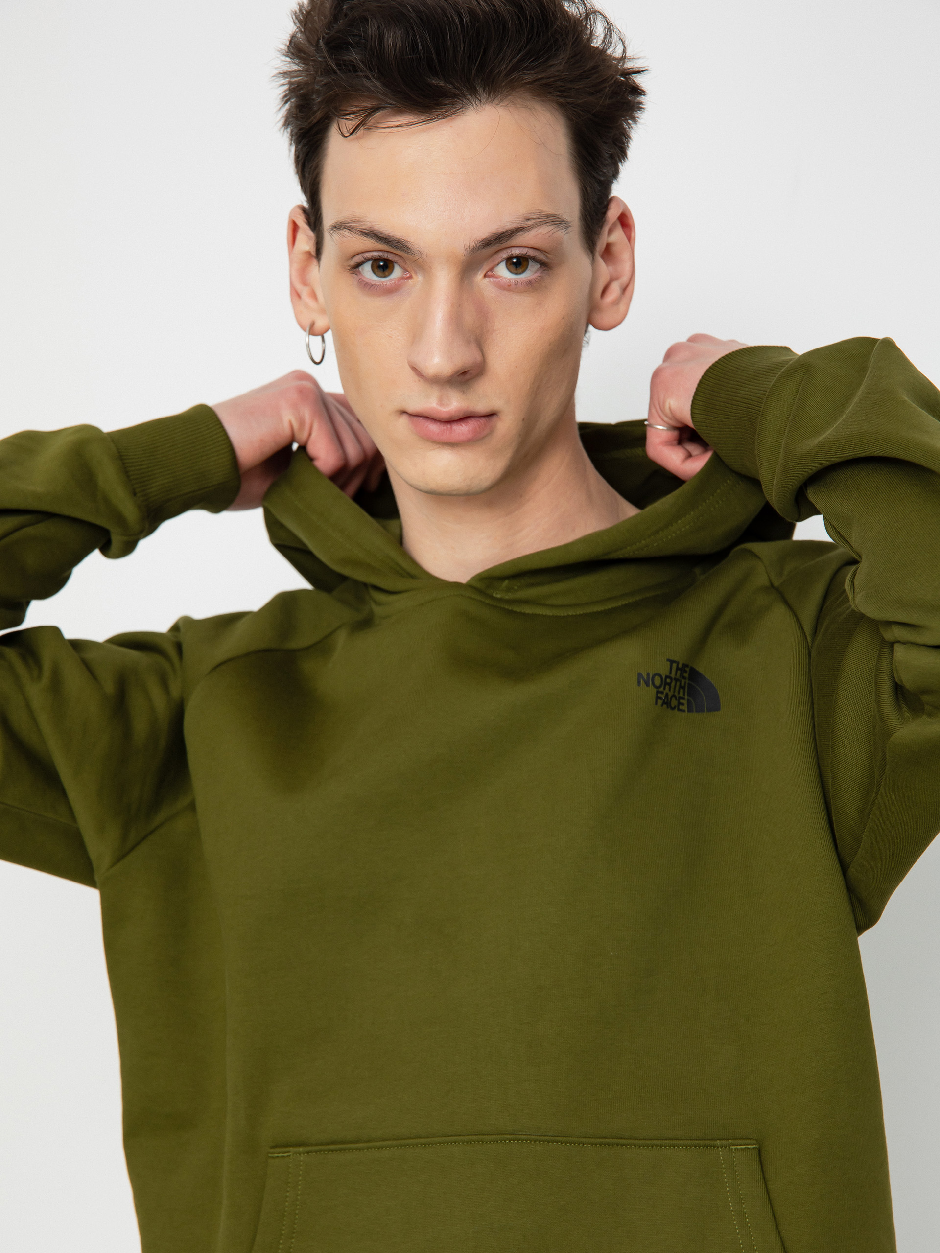 The North Face Hoodie Raglan Redbox HD (forest olive)