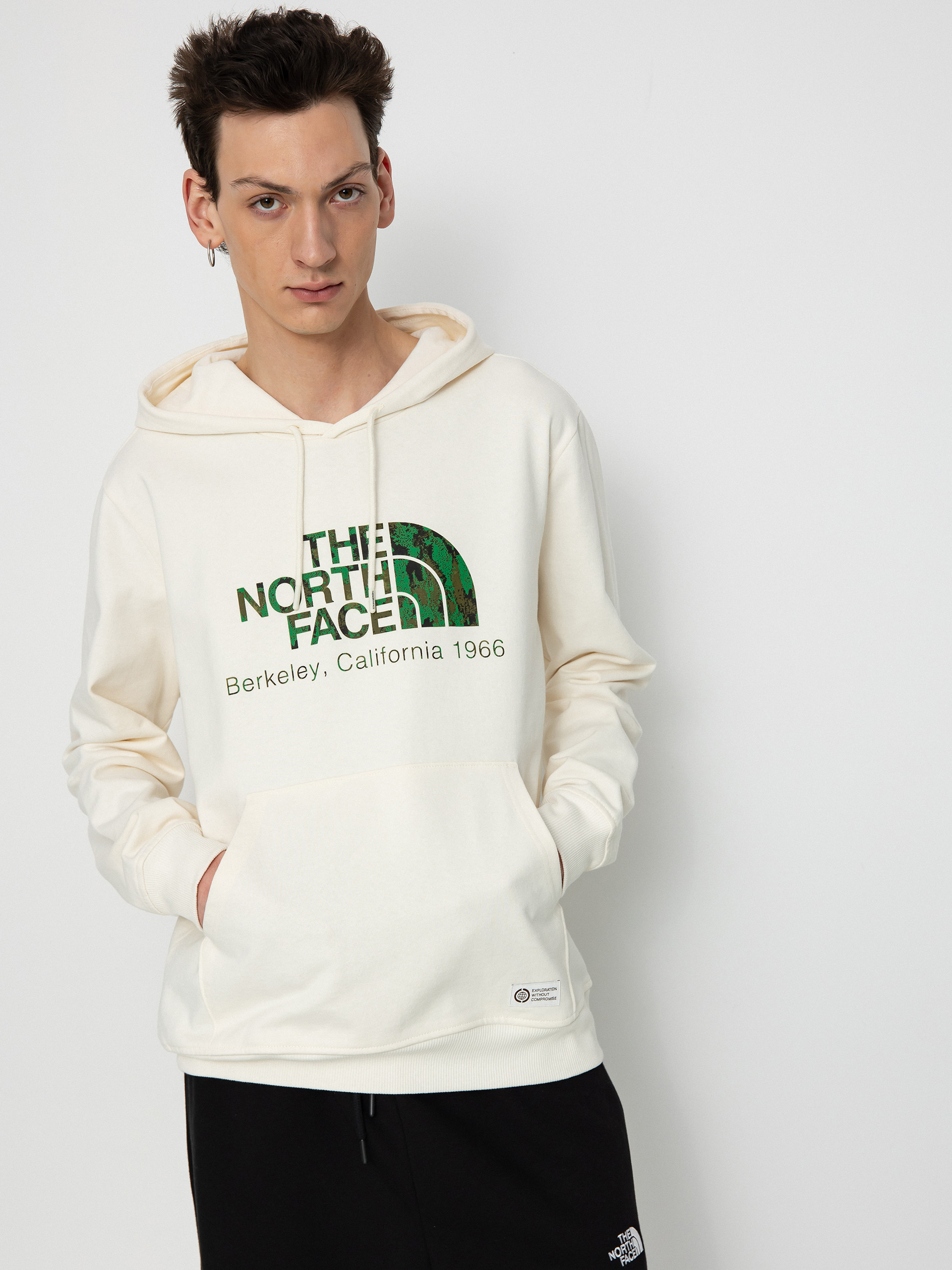 THE NORTH FACE / DESERT HOODIE/XS/ナイロン/KHK/無地 The North Face Berkeley California HD Hoodie - white (white dune)
