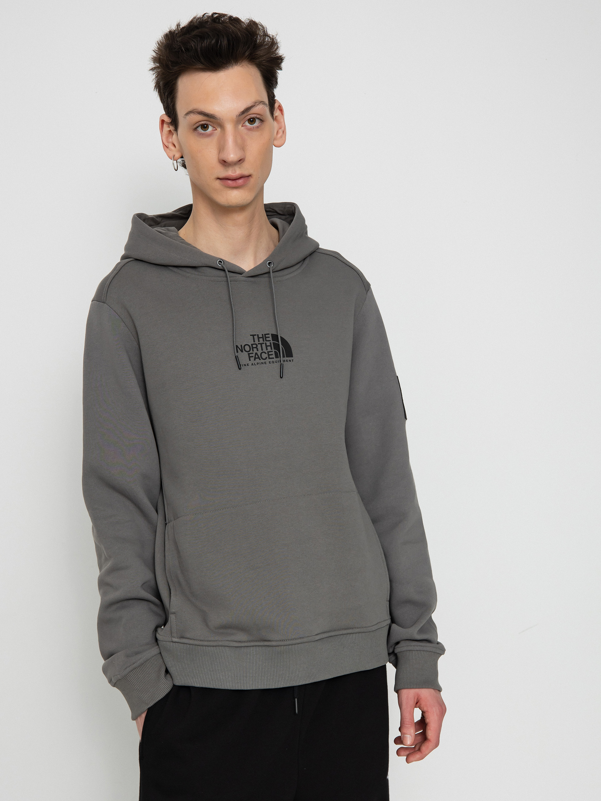 The North Face Hoodie Fine Alpine HD grey smoked pearl