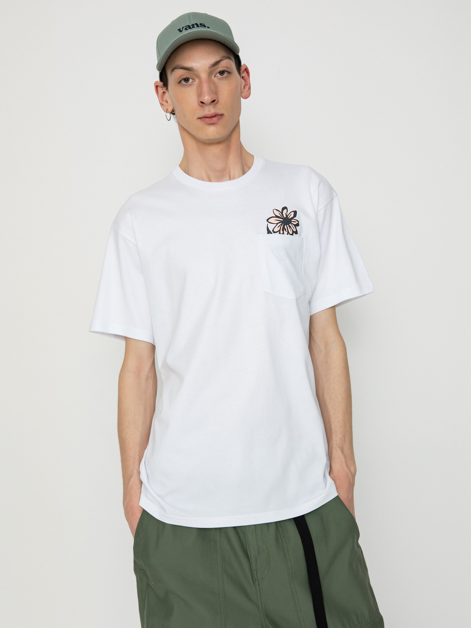 Vans Brush Petal T-Shirt (white)