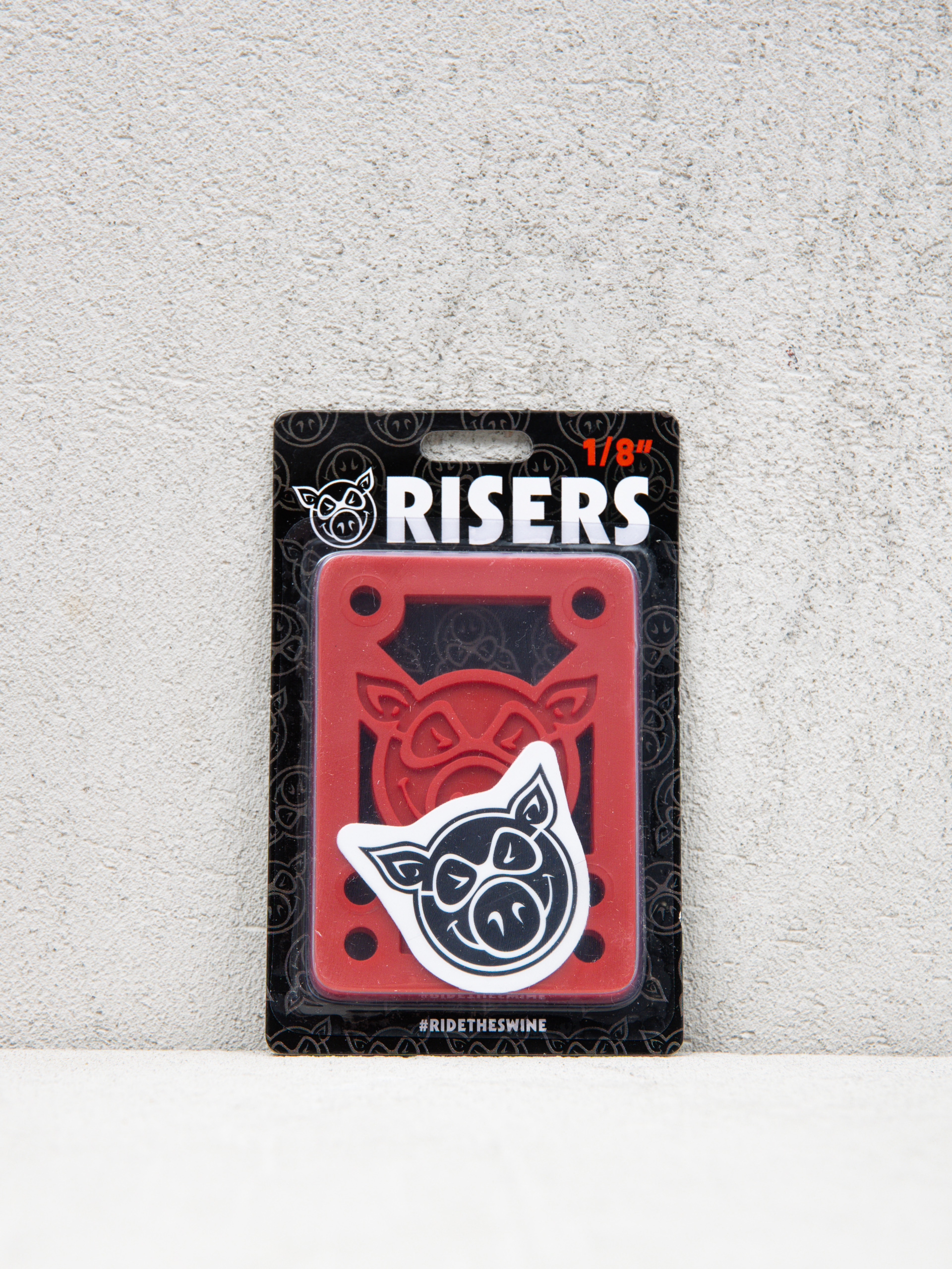 Pig Risers Hard Riser (red)