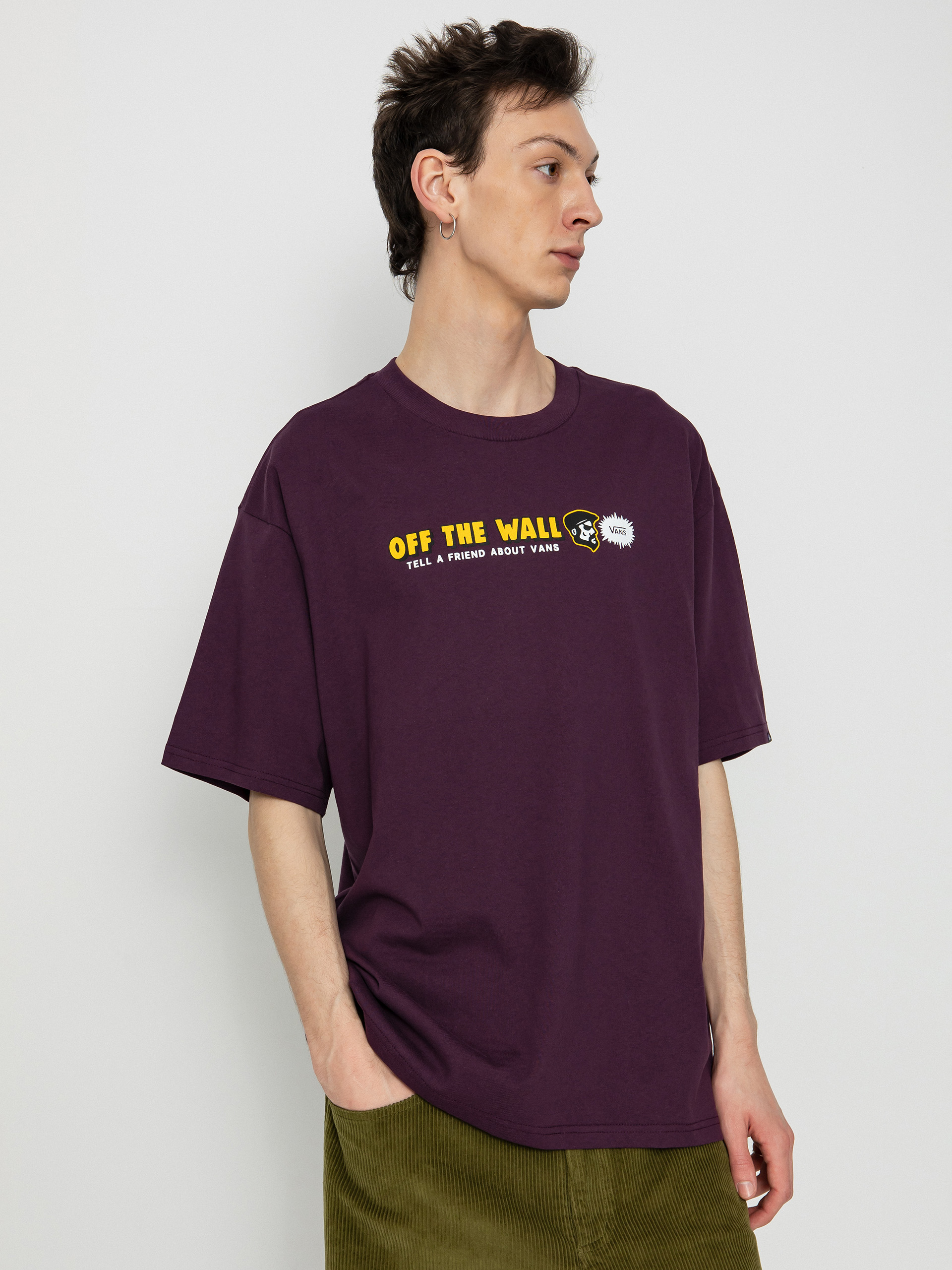 Vans Factory Loose T-Shirt (blackberry wine)