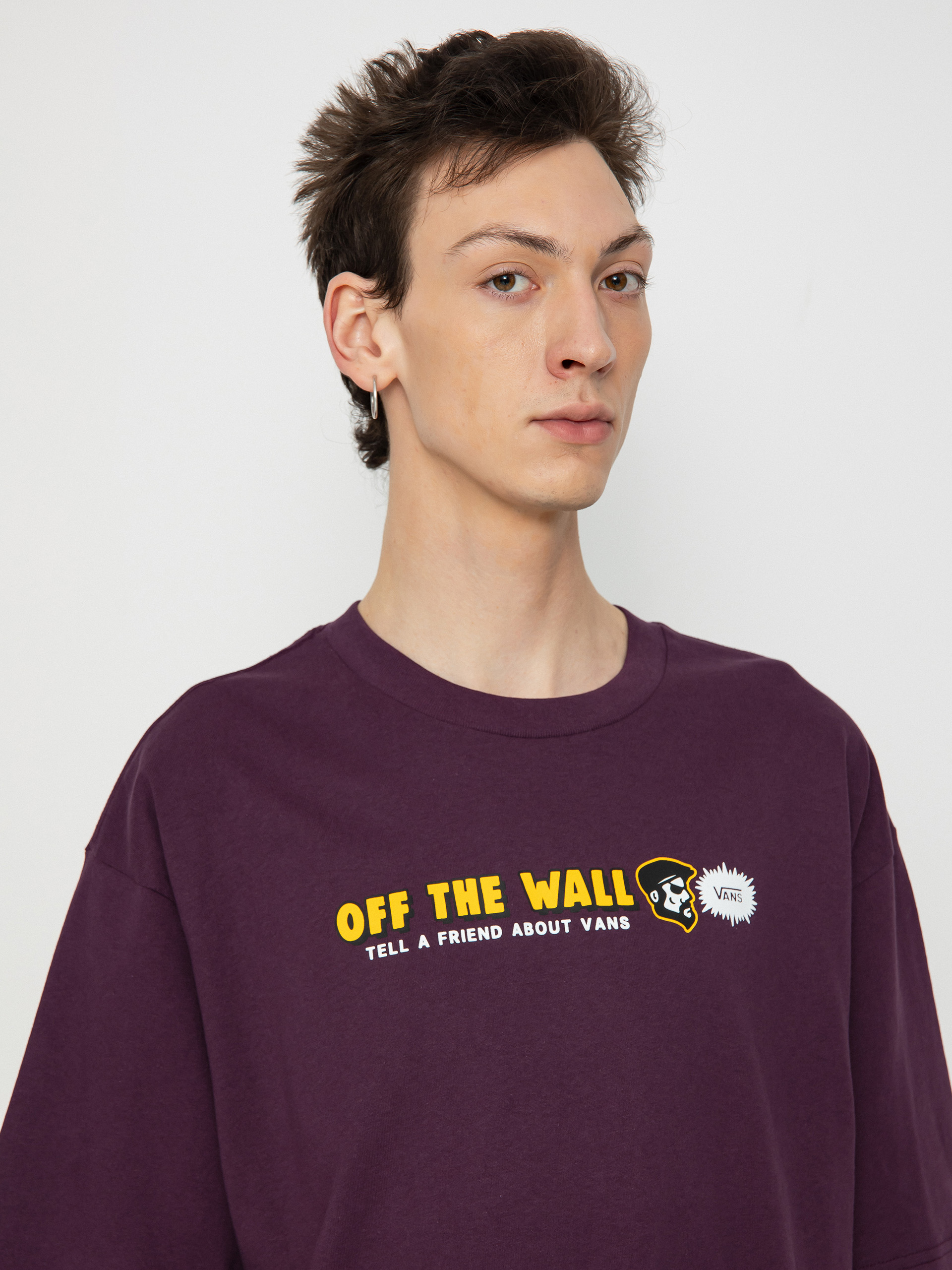 Vans Factory Loose T-Shirt (blackberry wine)