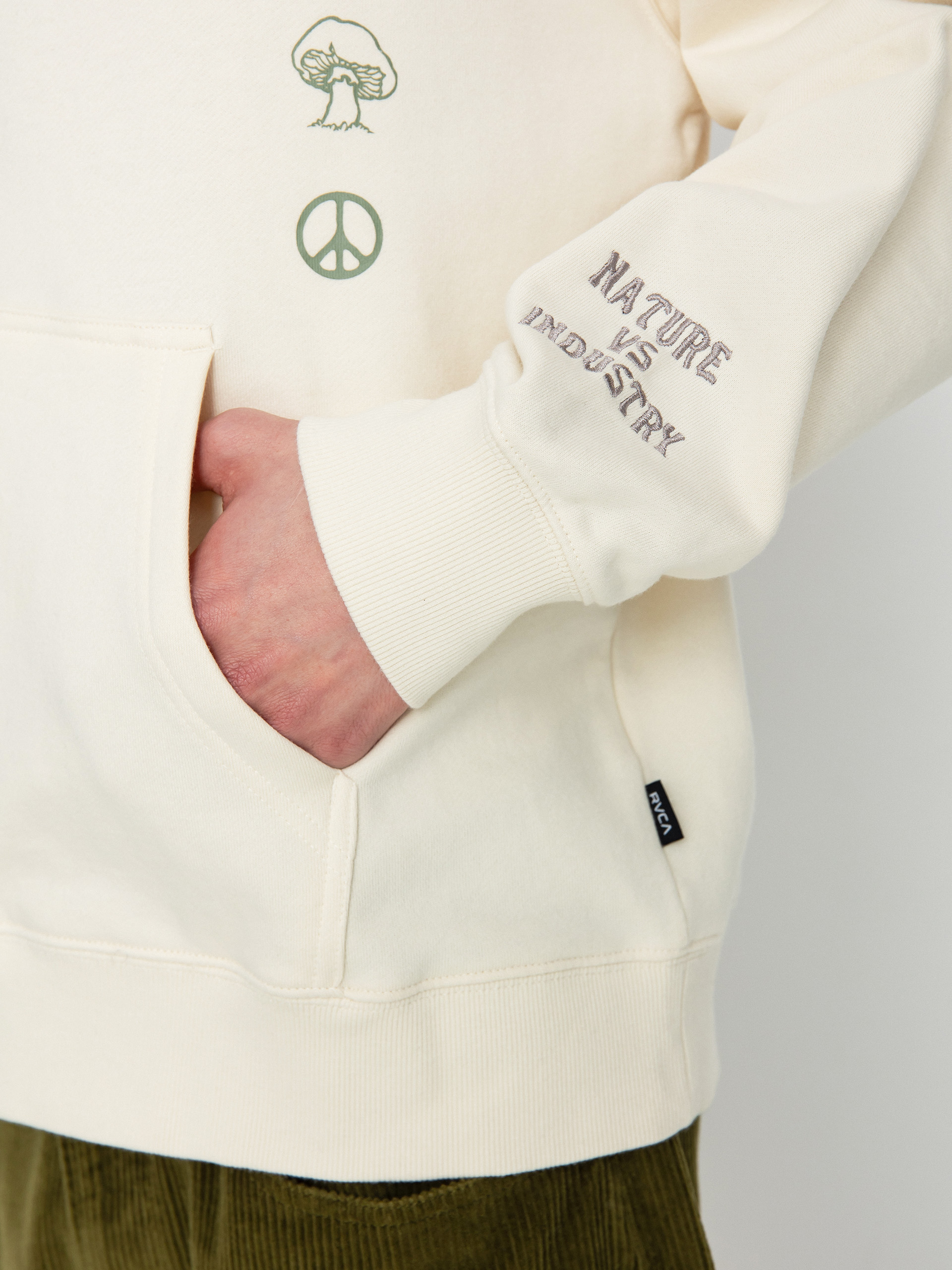 RVCA Love Her HD Hoodie (salt)