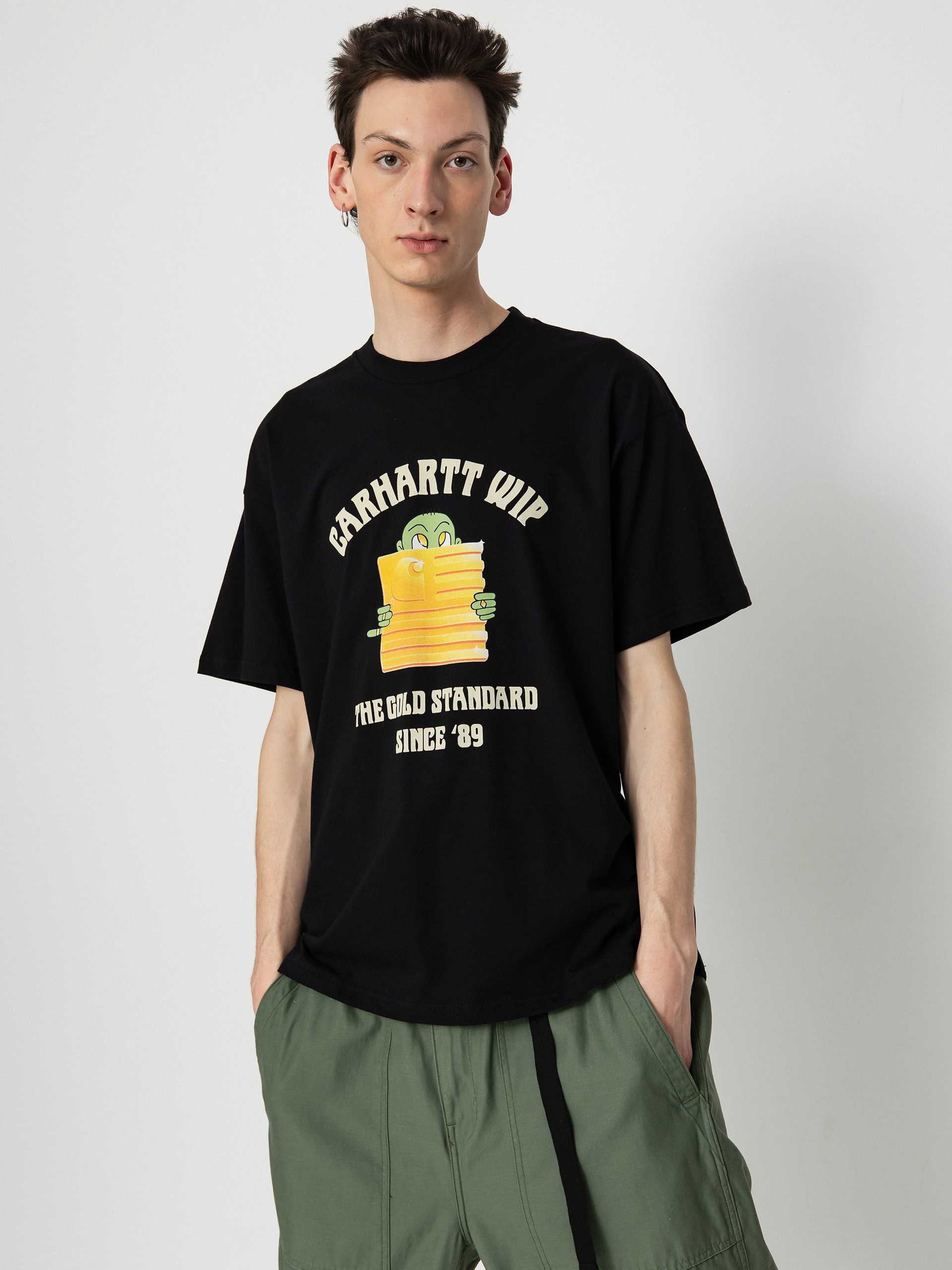 さらに100円引き◆CARHARTT◆S/S GOLD STANDARD T-SHIRT Carhartt WIP Gold Standard T-Shirt - Black - Clothing from
