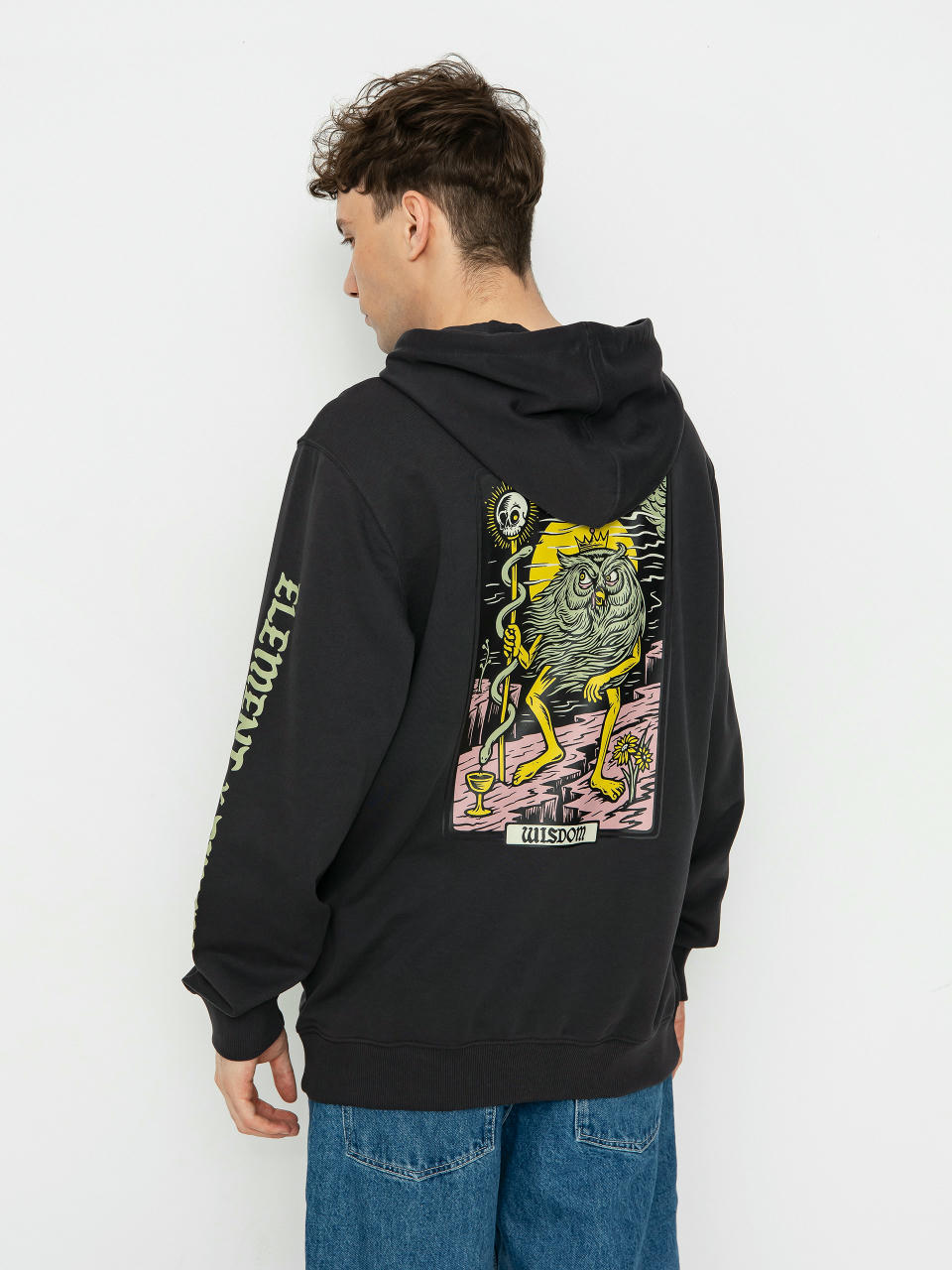 Element Timber Wisdom HD Hoodie (off black)