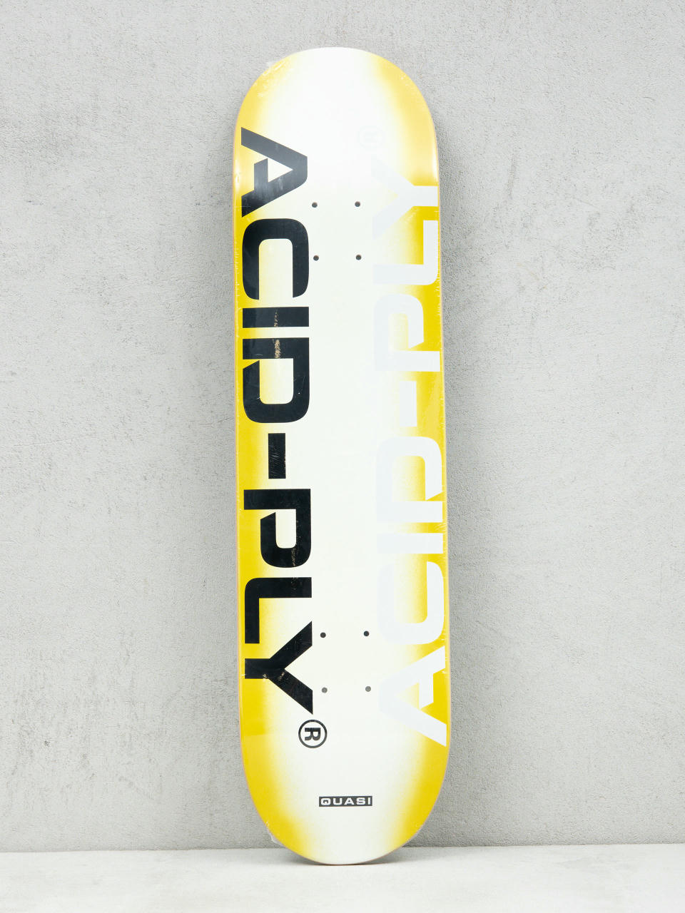 Quasi Skateboards Technology Deck (yellow/white)