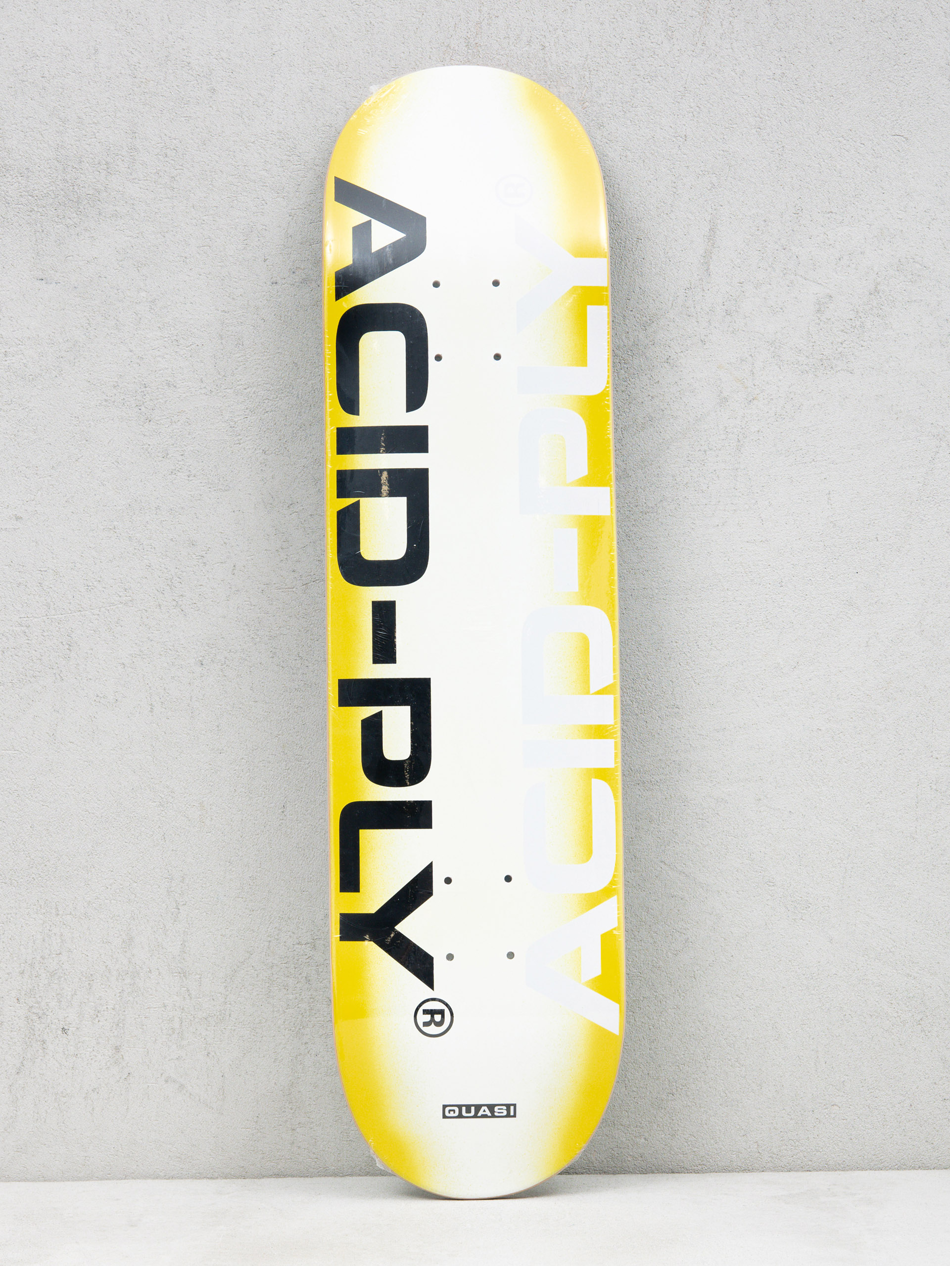 Quasi Skateboards Technology Deck (yellow/white)