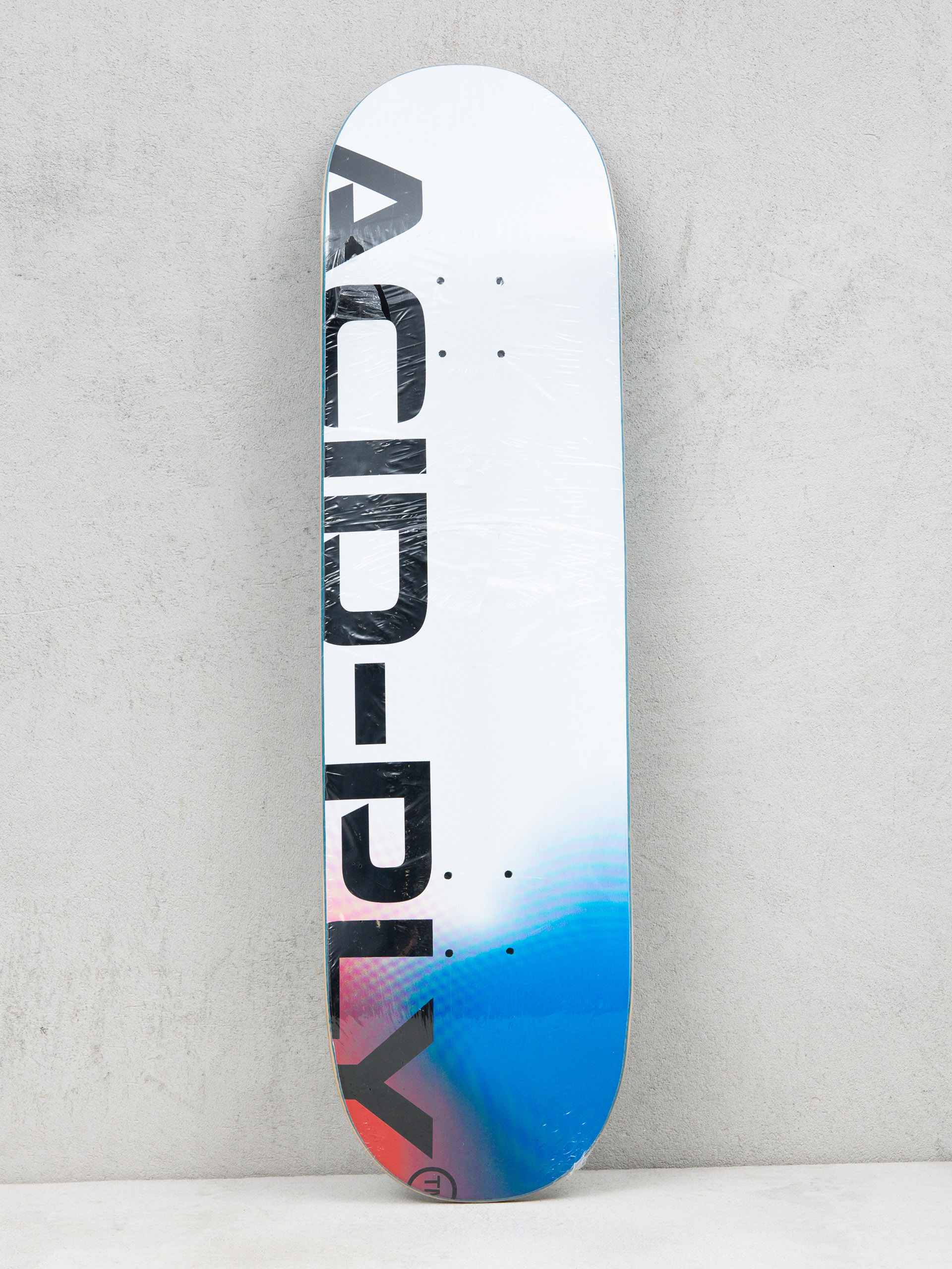 Quasi Skateboards Acid-Ply Spectrum Deck (white/blue/red)