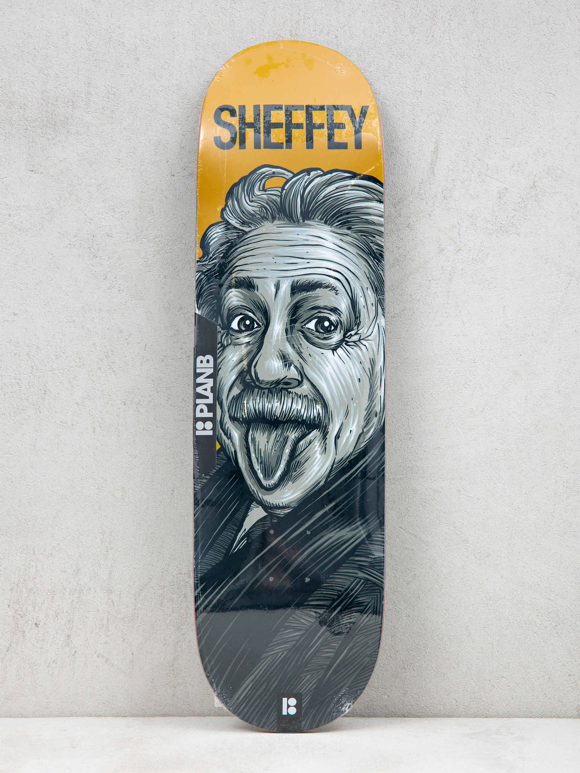 Plan B Genius Sheffey Deck (gold/black)