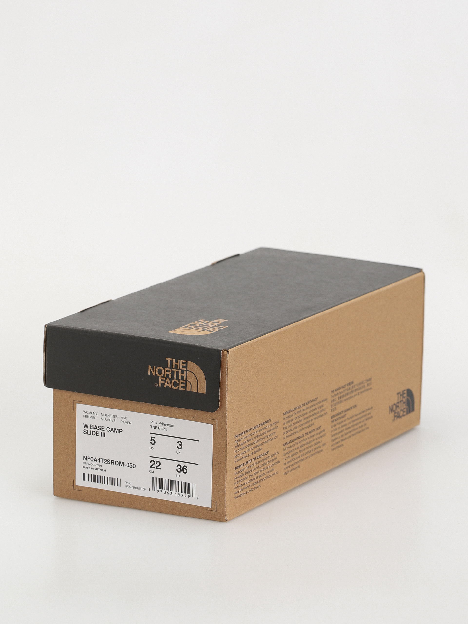 The North Face Base Camp III Wmn Flip Flops (pink primrose/tnf black)