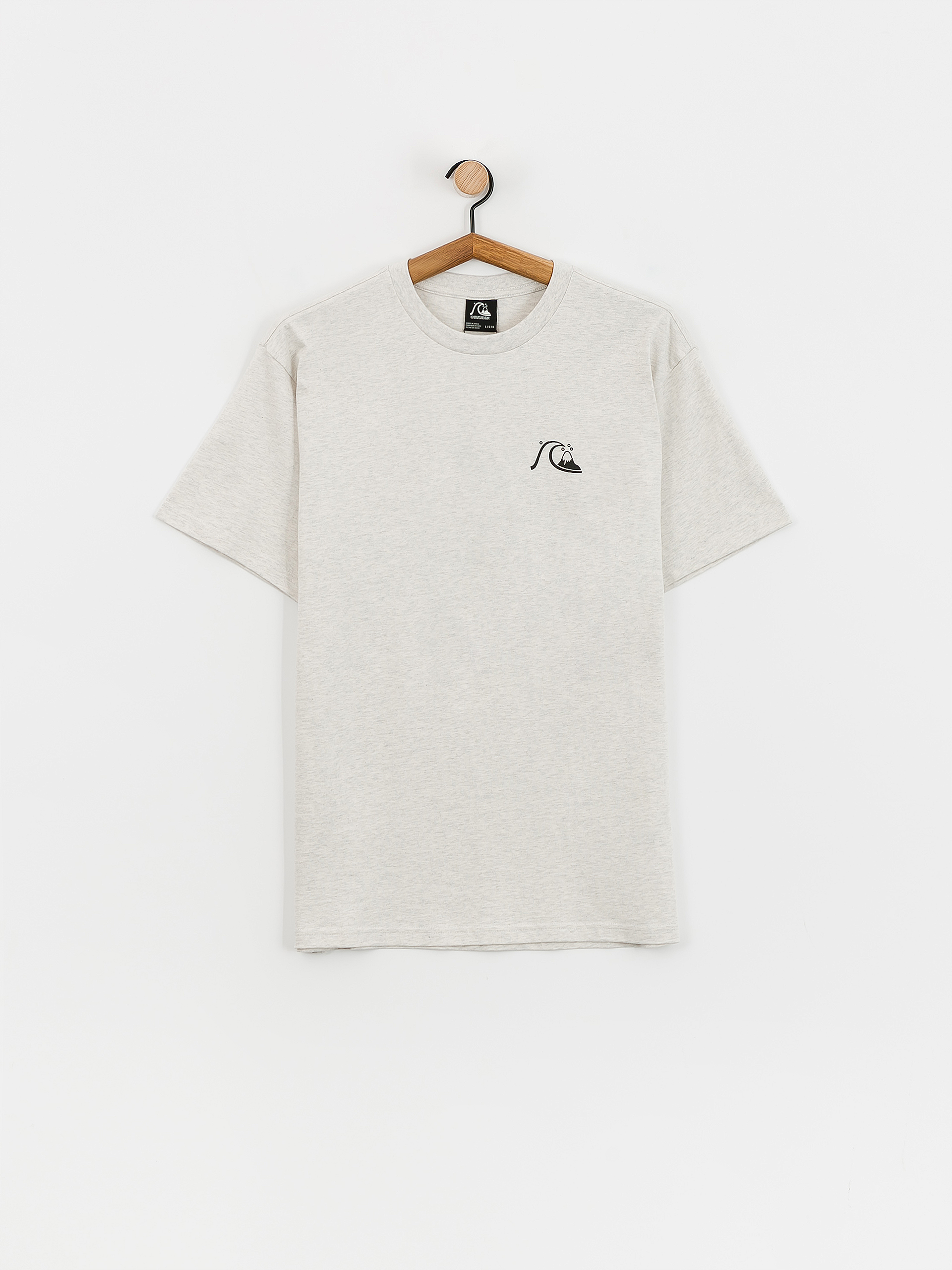 Quiksilver Qs Bubble Logo Dna T-Shirt (snow heather)