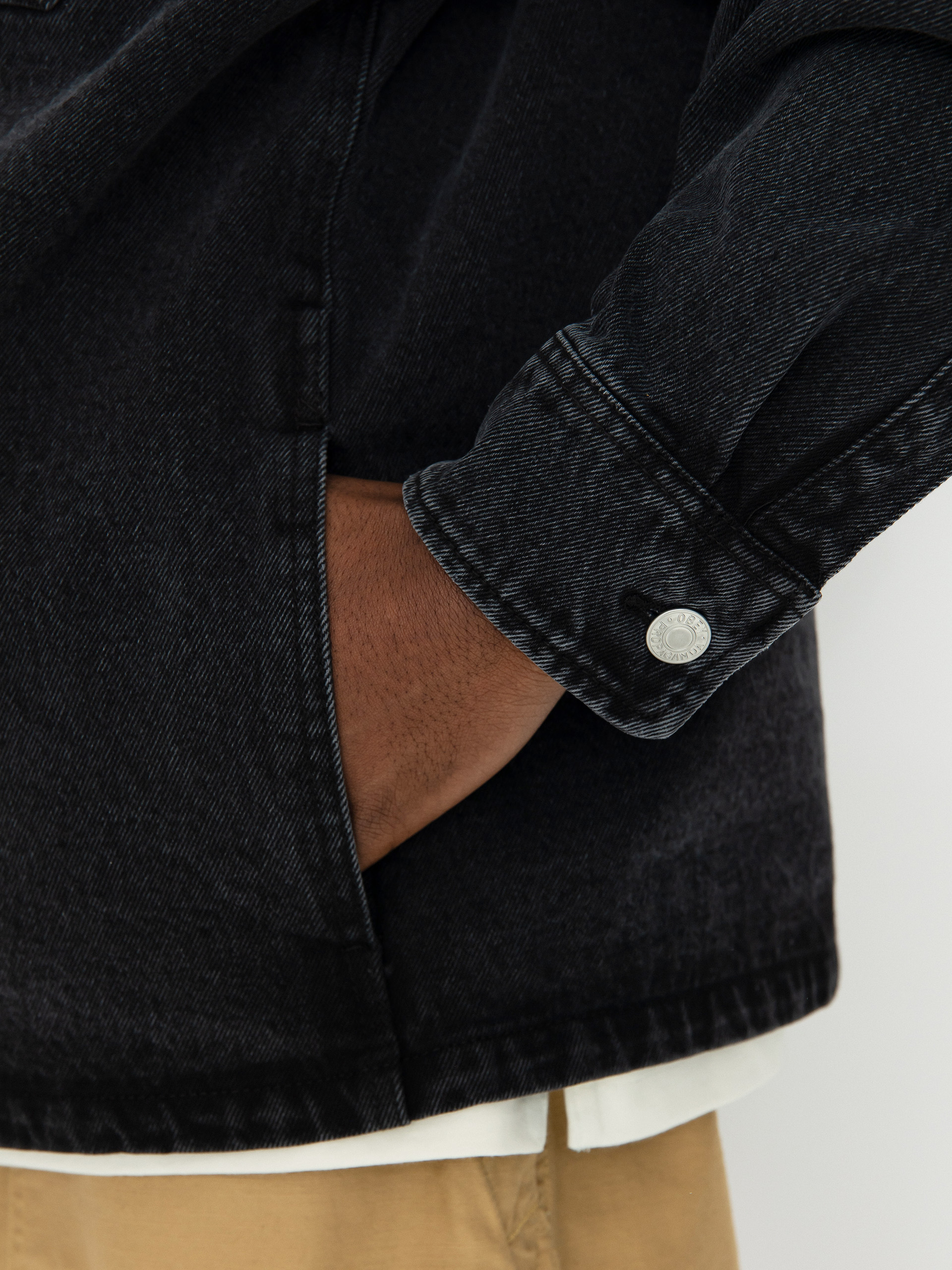 OBEY Winston Jacket (faded black)