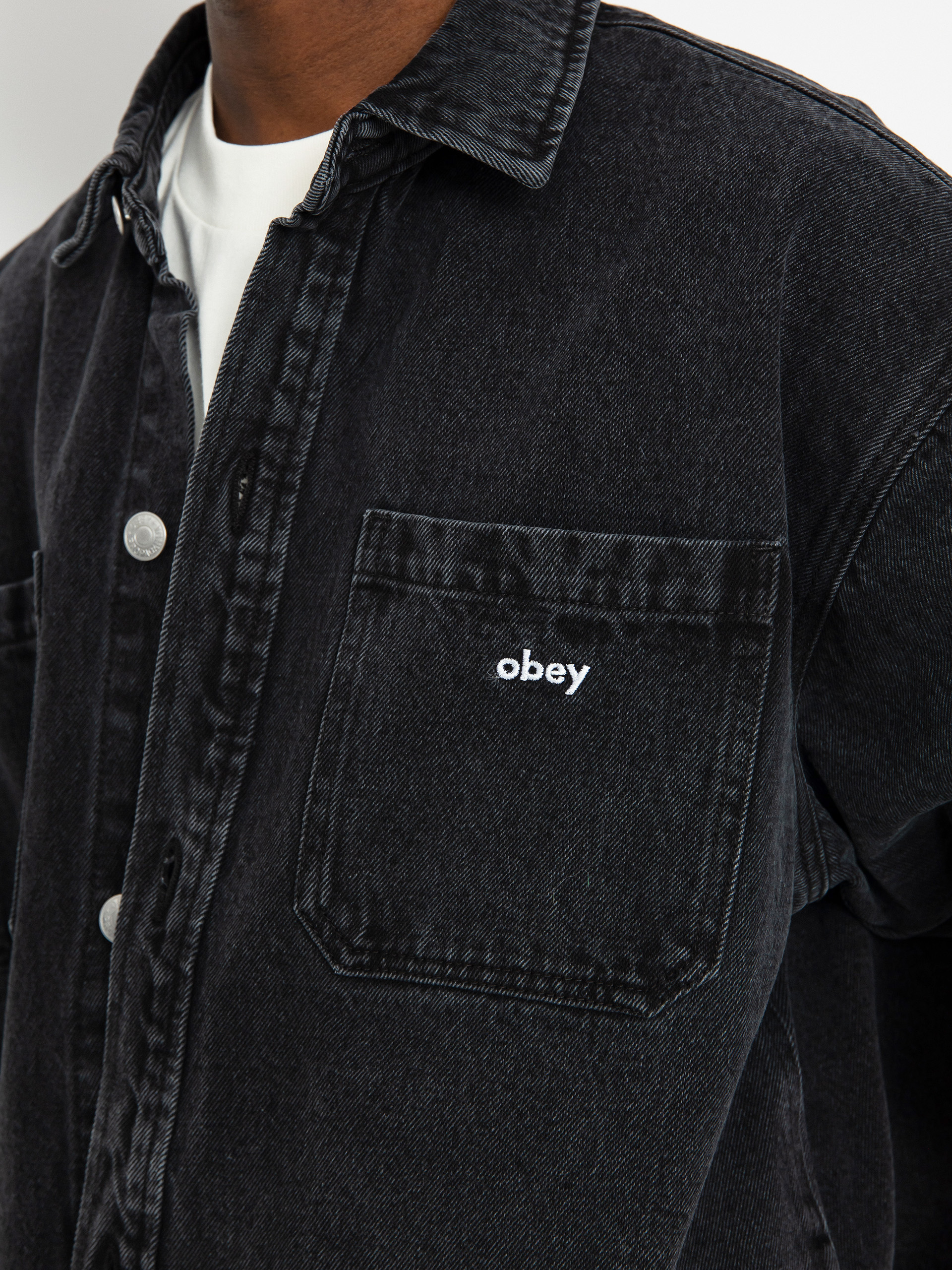 OBEY Winston Jacket (faded black)