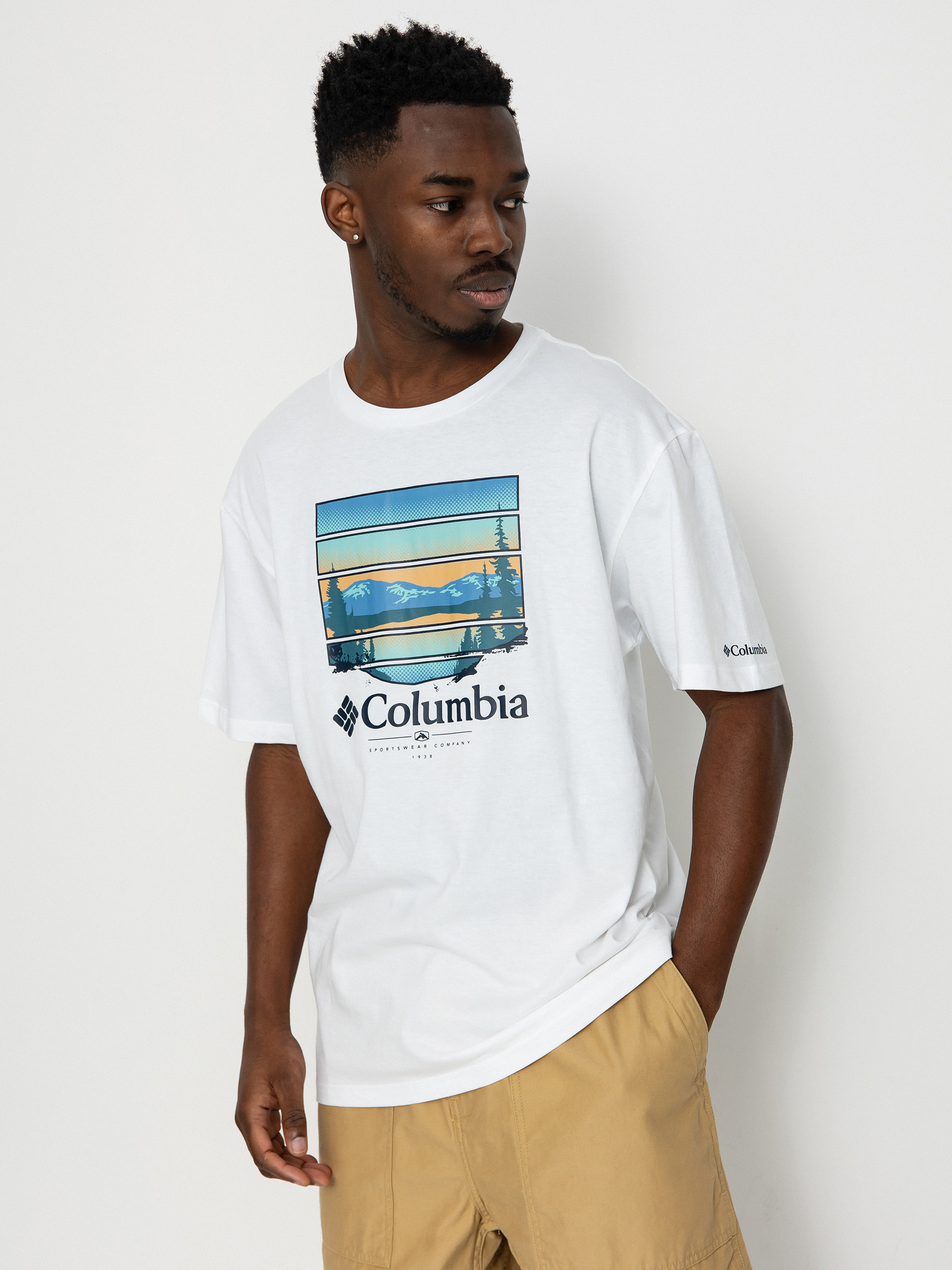 Columbia Path Lake II T Shirt black black scoped view