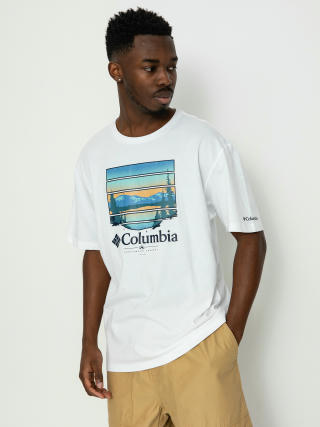 Columbia Path Lake II T-Shirt (white/colorful vista)