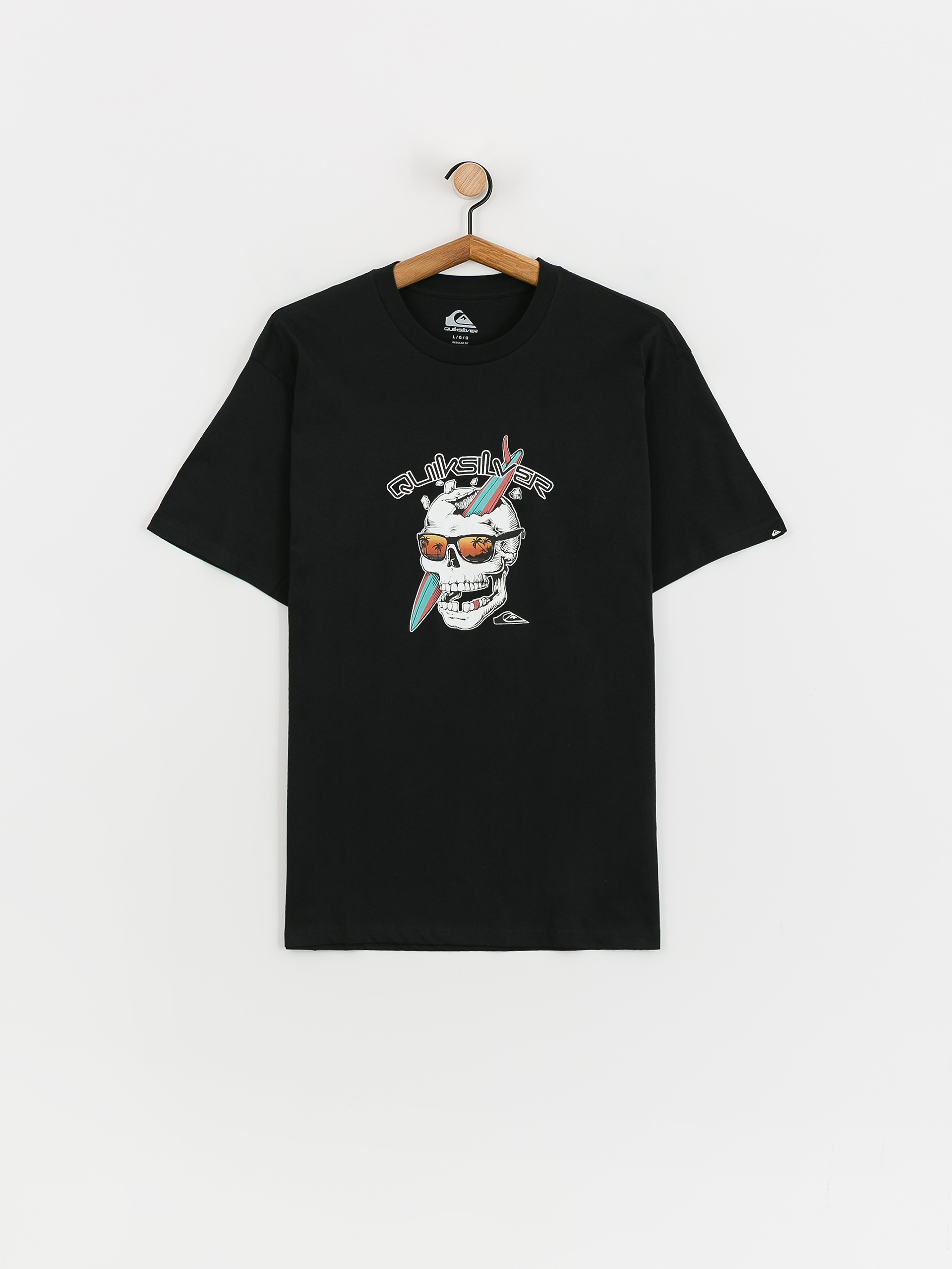 Quiksilver One Last Surf T-Shirt (black)