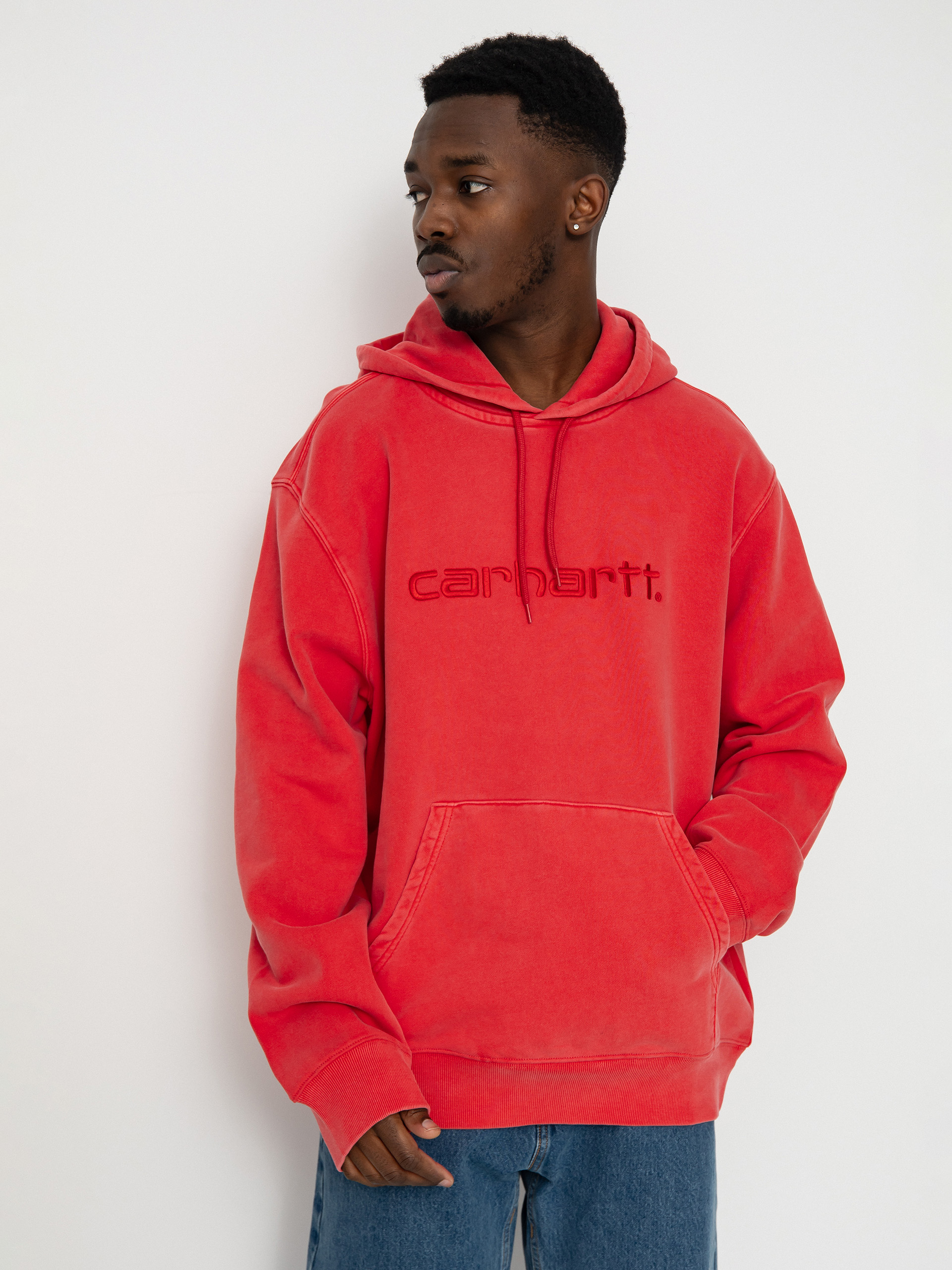 Carhartt WIP Duster HD Hoodie - red (samba)
