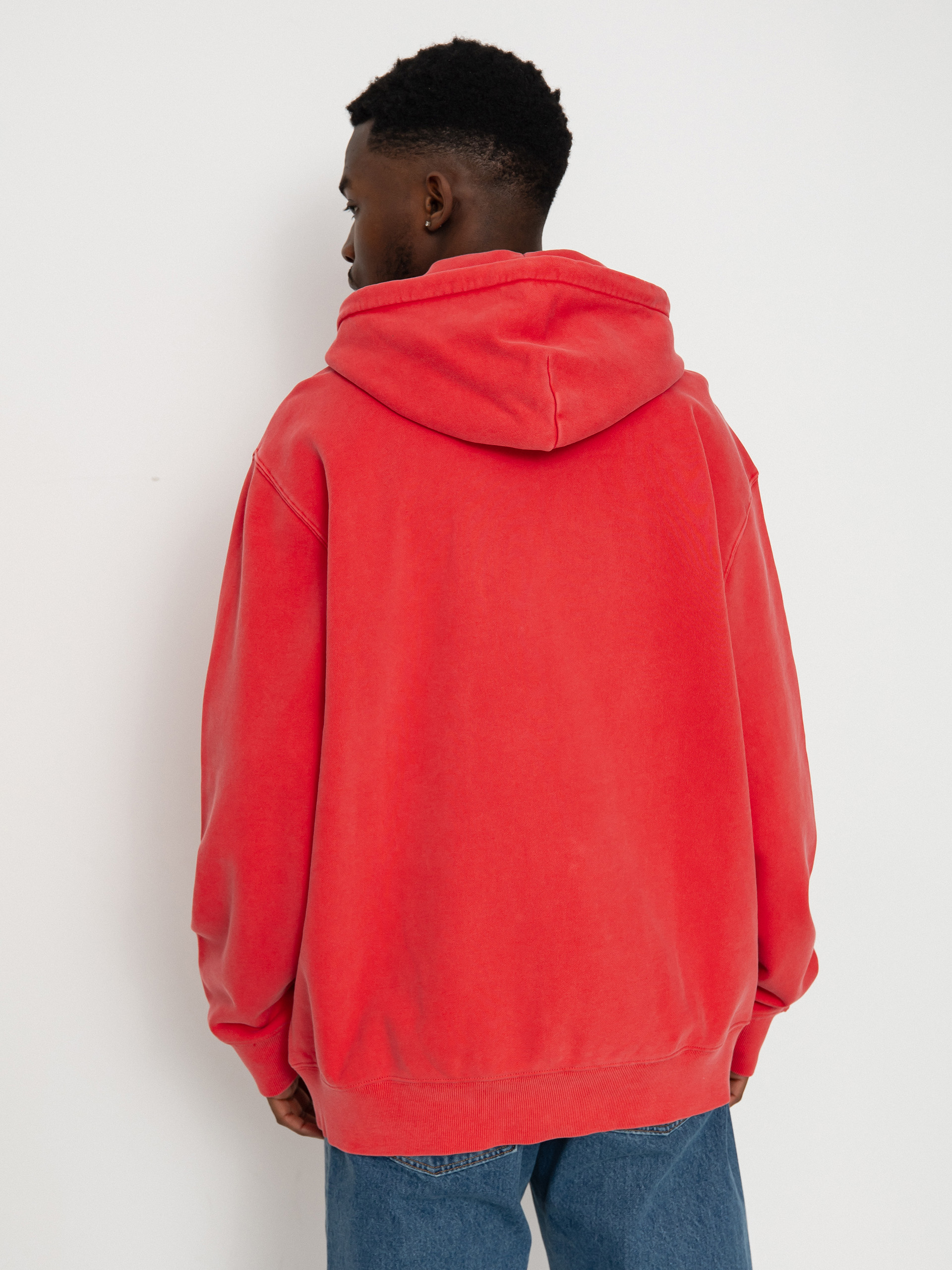 Carhartt WIP Duster HD Hoodie red samba